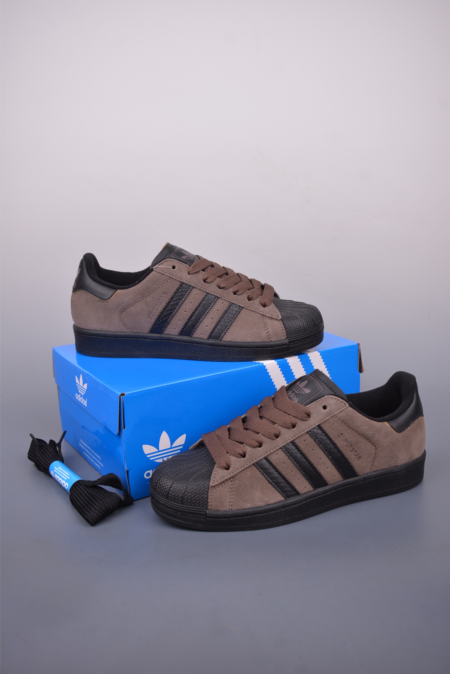 Adidas Originals Superstar Classic Shell Toe Shoes - Brown Black 6 i1748303266347 1725 0 4