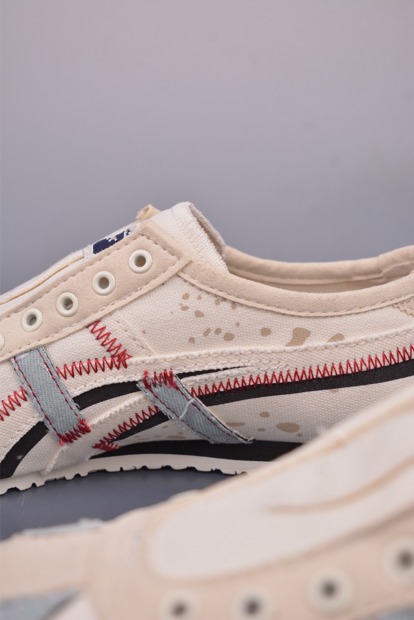 Onitsuka Tiger MEXICO 66 Cream/Black Leather Upper, Rubber Sole Sneaker 9 i1748304938229 5844 0 7