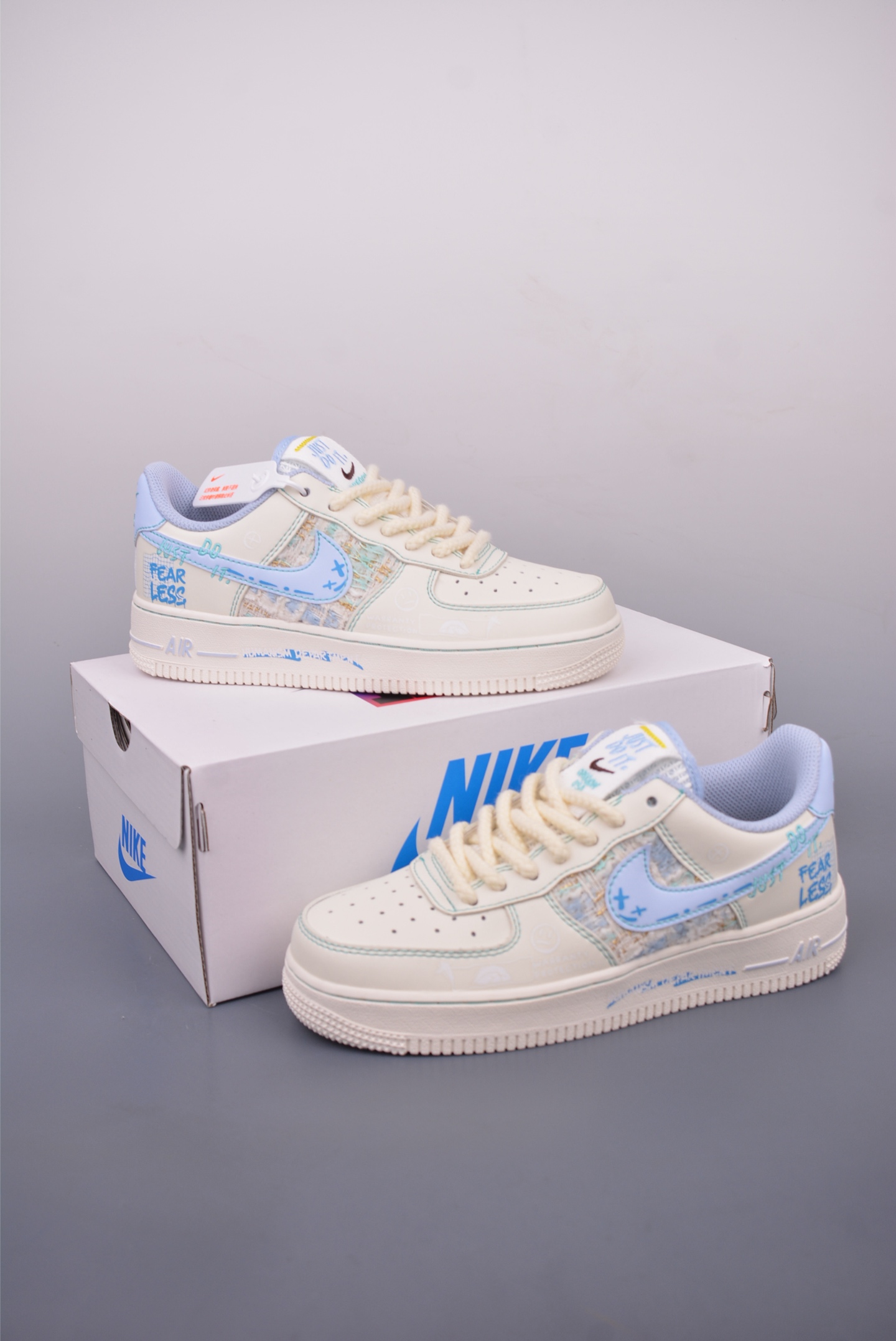 Nike Air Force 1 Low FJ7740-510 Blue Whisper Honeycomb Cushion Sneakers 5 i1748385176993 5375 0 4