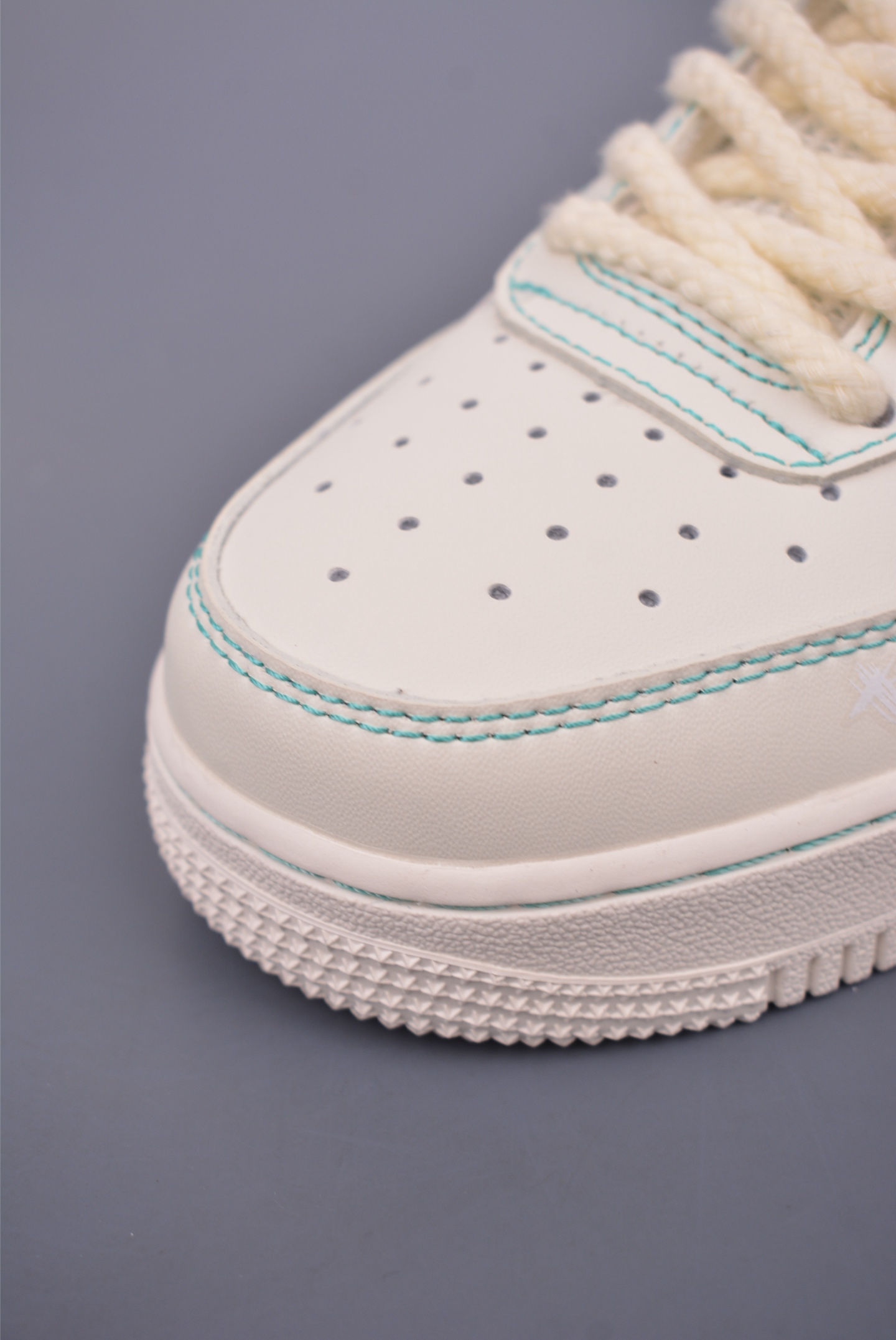 Nike Air Force 1 Low FJ7740-510 Blue Whisper Honeycomb Cushion Sneakers 6 i1748385176997 8406 0 5