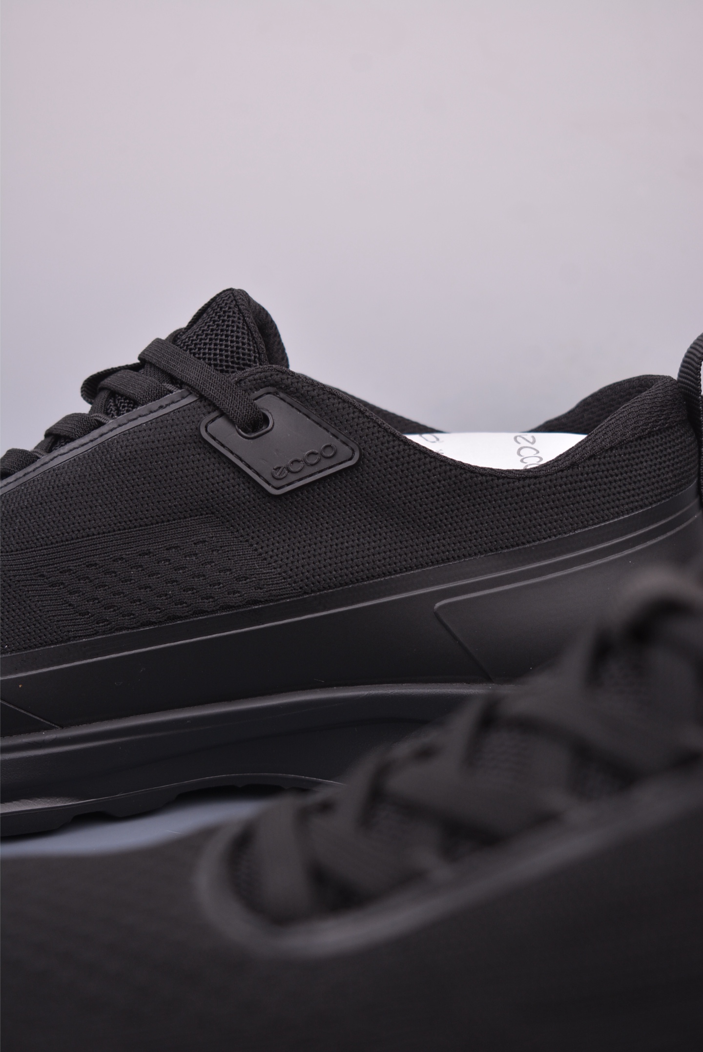 ECCO Men's BIOM 2.5 Limited Edition Black Leather and Textile Running Shoes 8 i1748385453771 2546 0 7