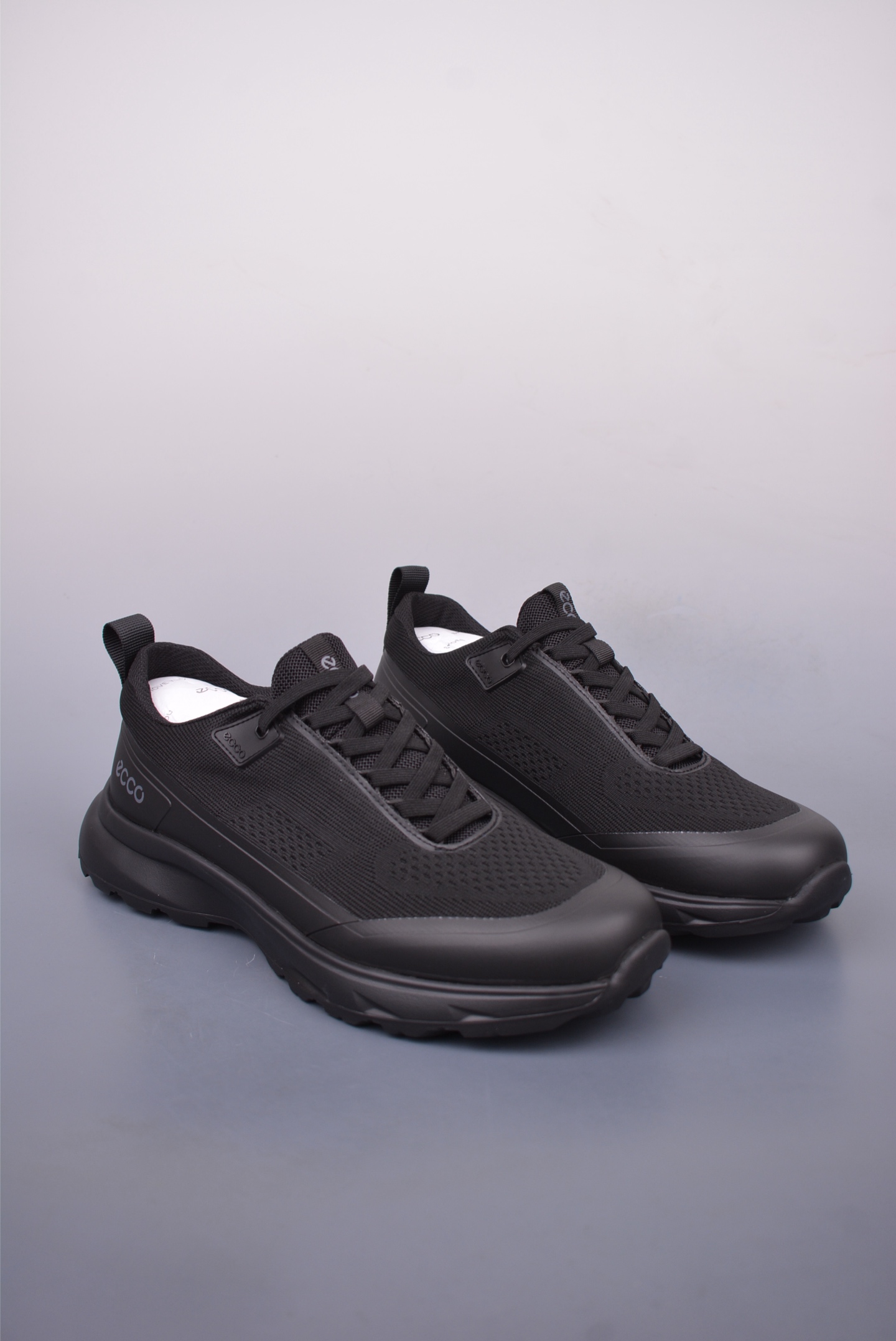 ECCO Men's BIOM 2.5 Limited Edition Black Leather and Textile Running Shoes 1 i1748385456043 2955 0 0