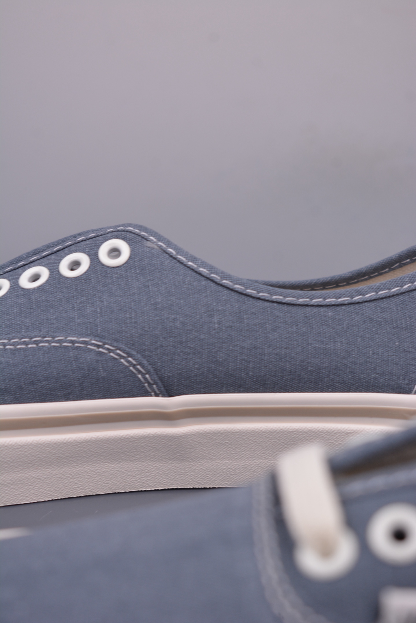 Vans MTE Authentic Reissue 44 小地球系列 水洗牛仔蓝硫化帆布鞋 VN000CW2RV2