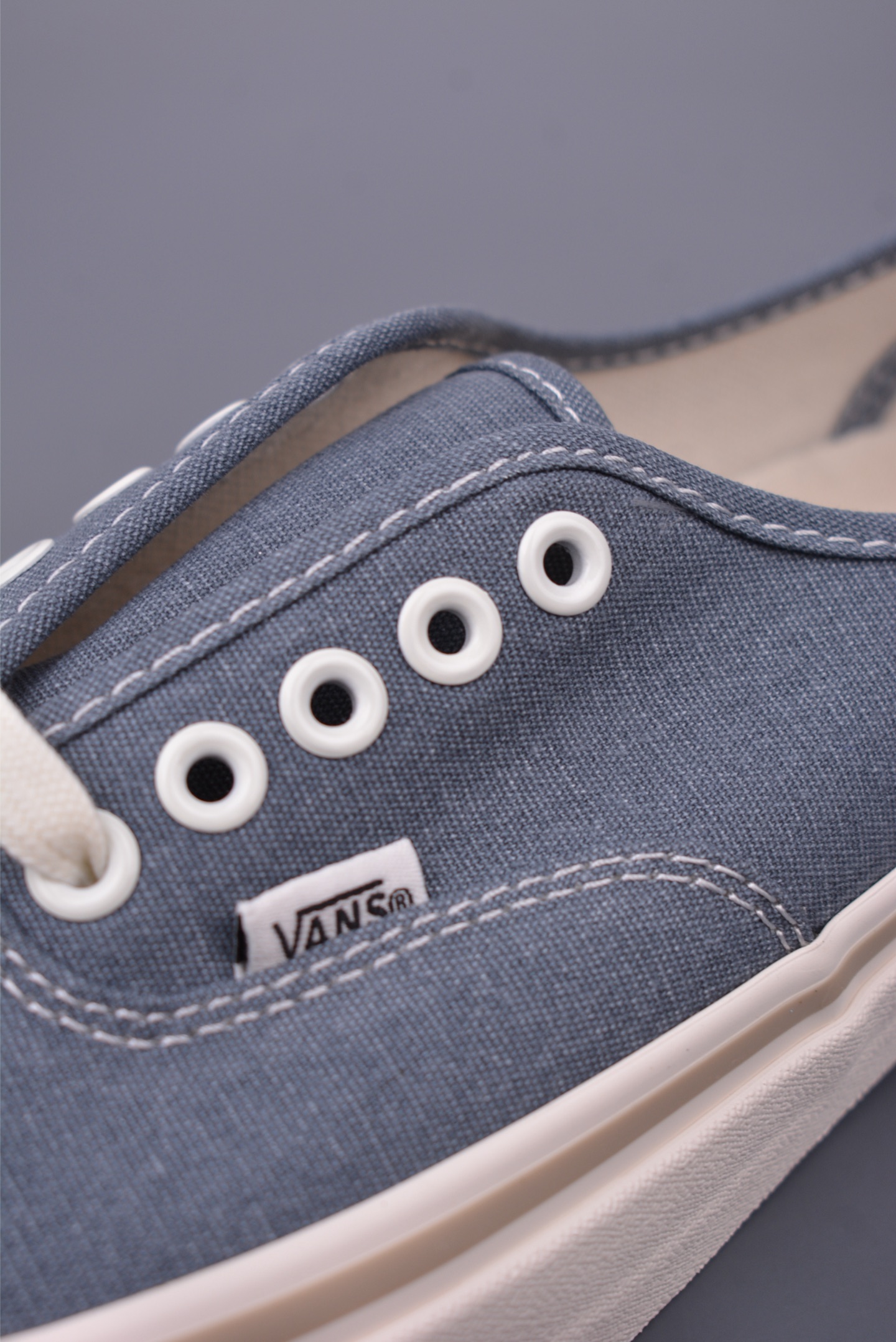 Vans MTE Authentic Reissue 44 小地球系列 水洗牛仔蓝硫化帆布鞋 VN000CW2RV2