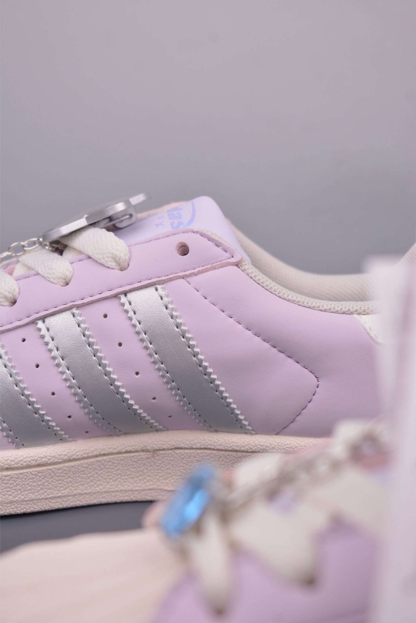Adidas Originals Superstar 2.0 Lilac Leather Sneakers Women's Size 36-40 9 i1748385648314 2186 0 7