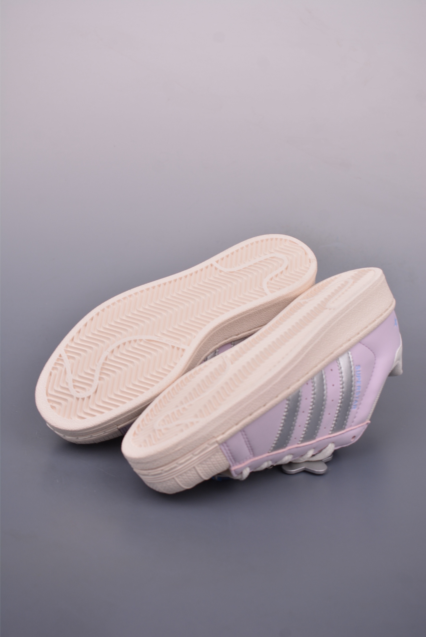 Adidas Originals Superstar 2.0 Lilac Leather Sneakers Women's Size 36-40 4 i1748385649884 3604 0 2