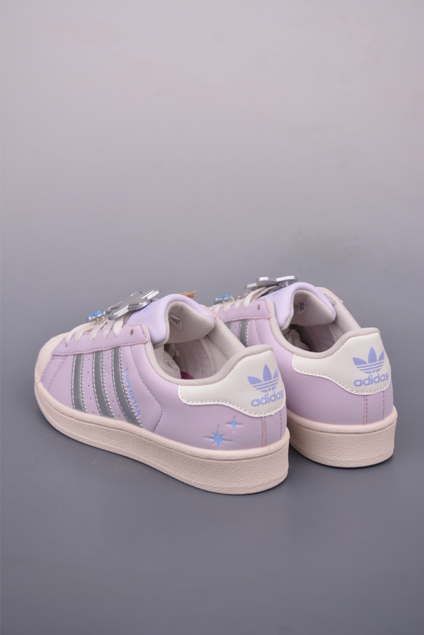 Adidas Originals Superstar 2.0 Lilac Leather Sneakers Women's Size 36-40 3 i1748385649910 6555 0 1
