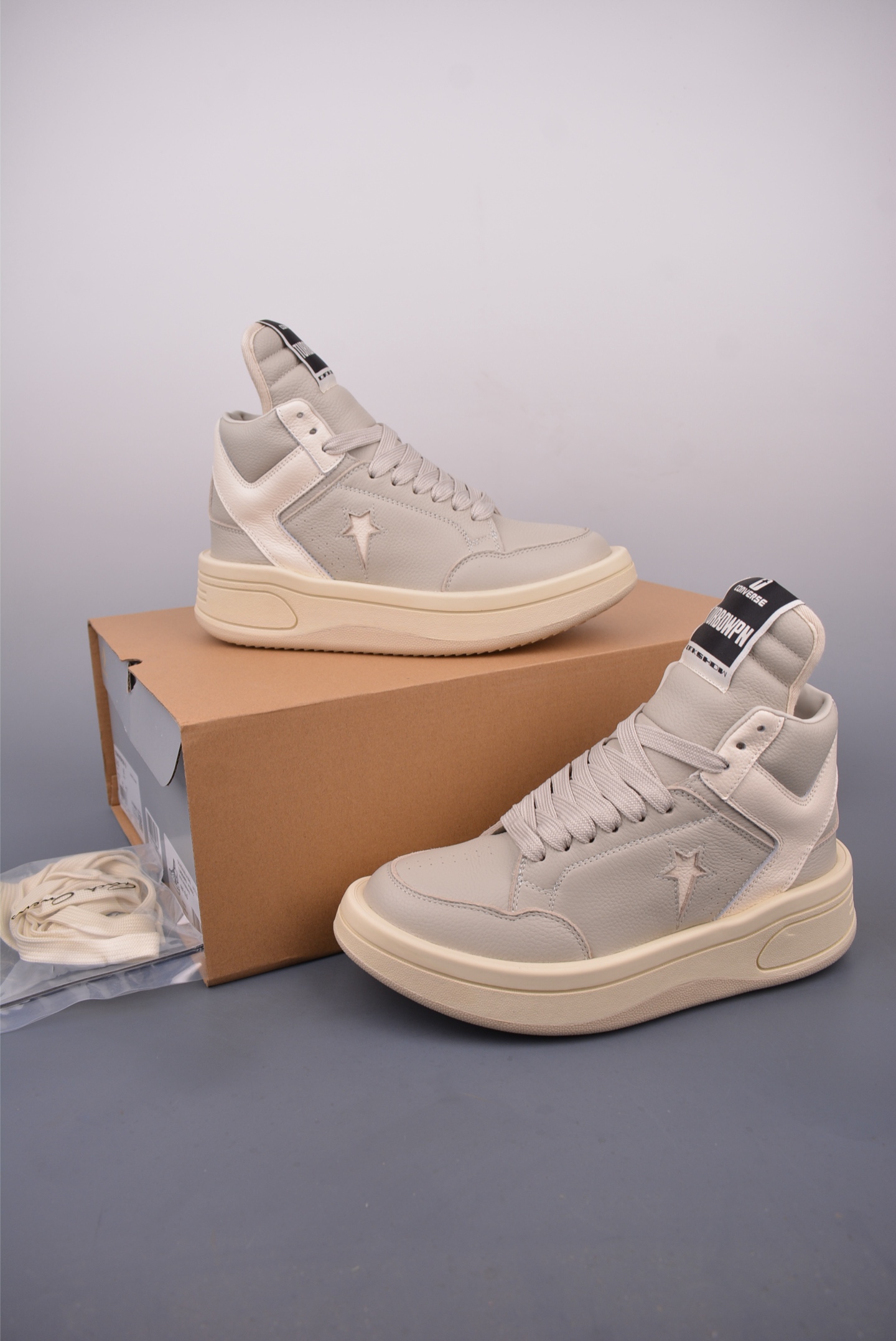 RO / Rick Owens 瑞克·欧文斯【主线】 大匡威 全新“灰白”配色