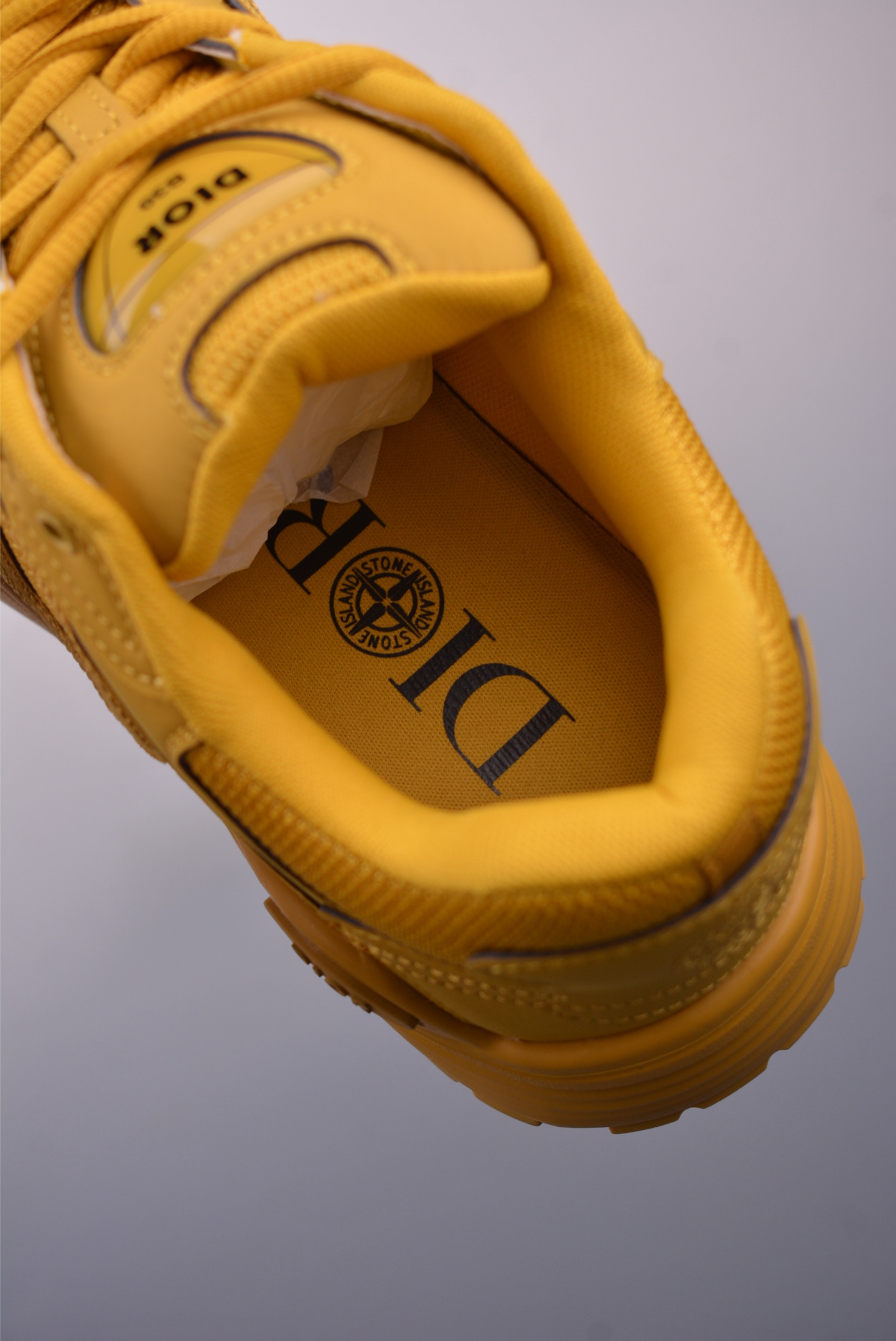 Dior B30 Casual Sneakers, Yellow Mesh and Technical Fabric with Reflective CD30 10 i1748387173857 8699 0 8