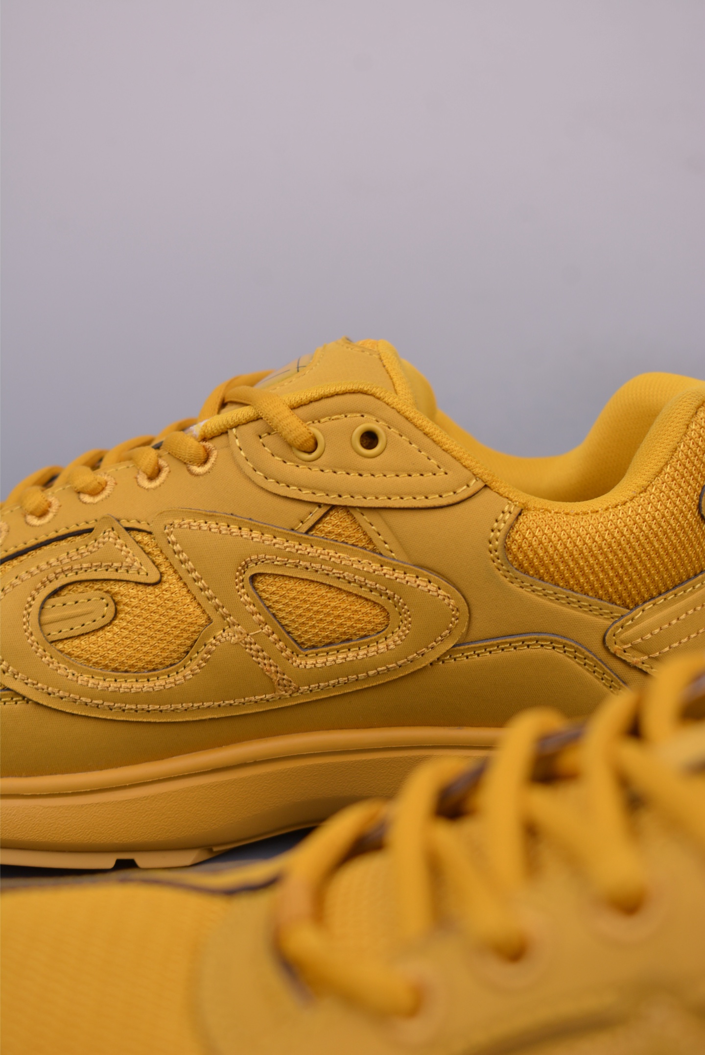 Dior B30 Casual Sneakers, Yellow Mesh and Technical Fabric with Reflective CD30 9 i1748387173864 5608 0 7