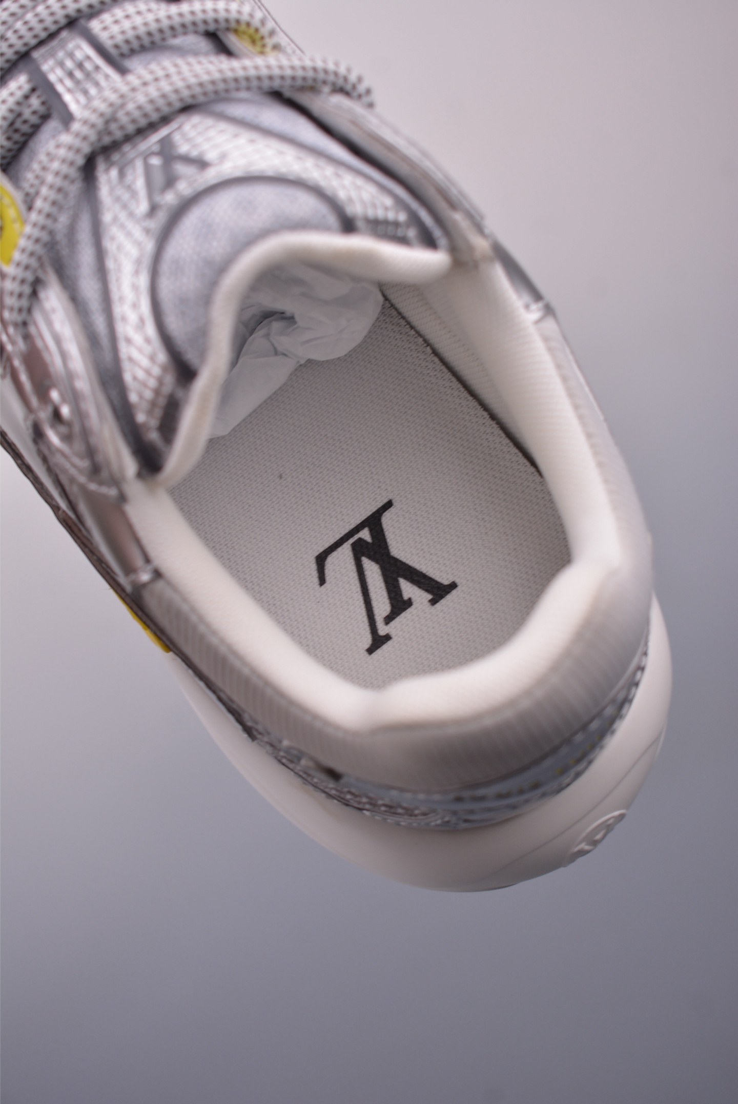 Louis Vuitton Olympia Silver Sneakers Breathable Mesh Design Shoes 9 i1748387889148 363 0 8