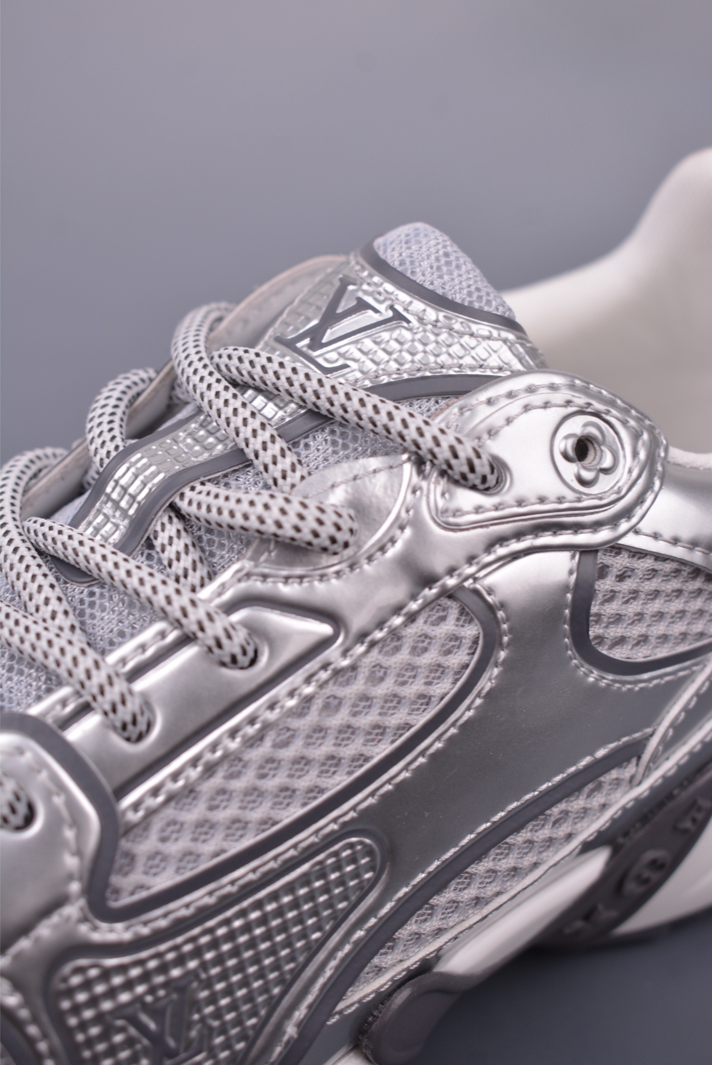 Louis Vuitton Olympia Silver Sneakers - Breathable Mesh Design & Comfort 8 i1748387923637 2330 0 6
