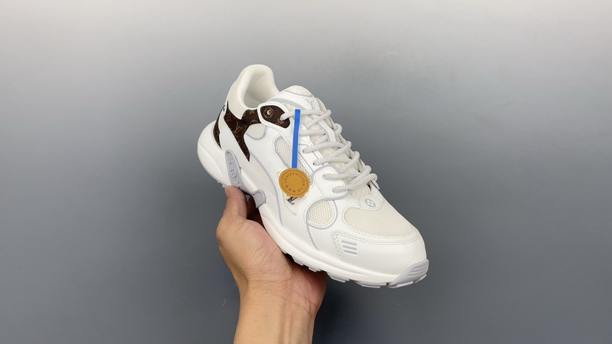 Louis Vuitton Olympia Sneaker: White & Brown, Latest 2025 Spring Collection 11 Louis Vuitton Olympia Sneaker: White & Brown, Latest 2025 Spring Collection