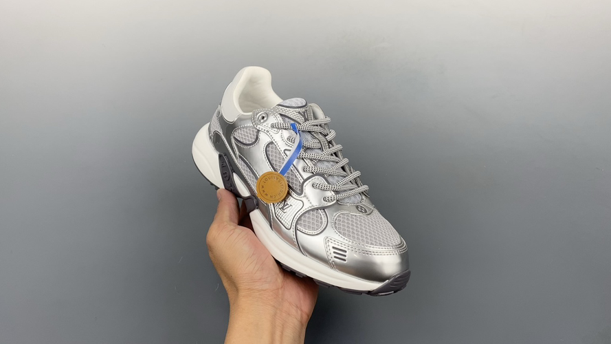 Louis Vuitton Olympia Silver Sneaker: Luxury Design & Comfort