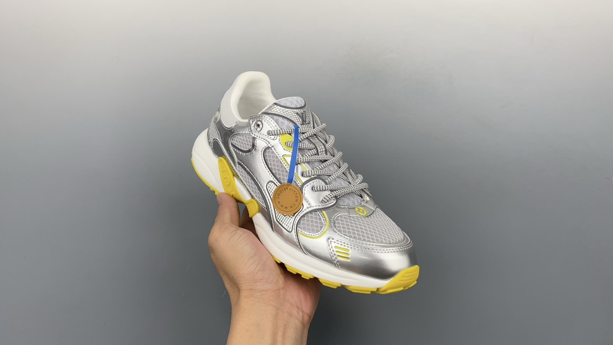 Louis Vuitton Olympia Silver Sneakers - Spring 2025 Collection