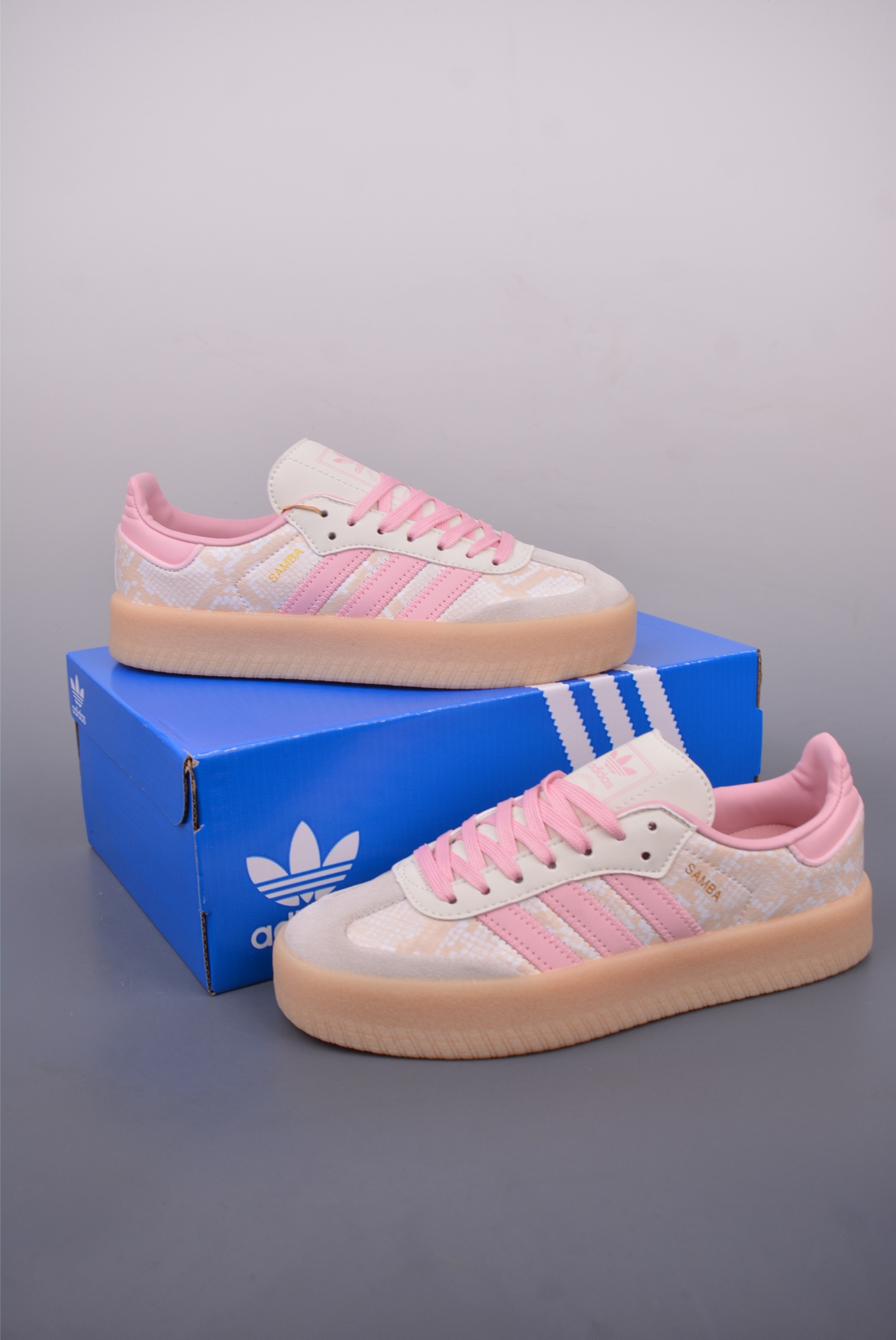 Adidas Samba Valentine Women's Platform Casual Sneakers White Pink JQ02582332 5 i1748467852217 2651 0 4