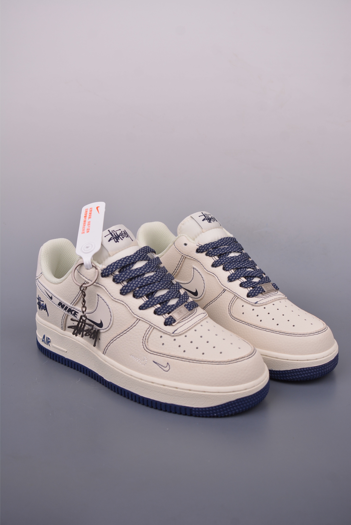 Nike Air Force 1 Low Stussy Fossil Stone Sneakers HH7518-063 Premium Quality 2 i1748469491780 3522 0 0