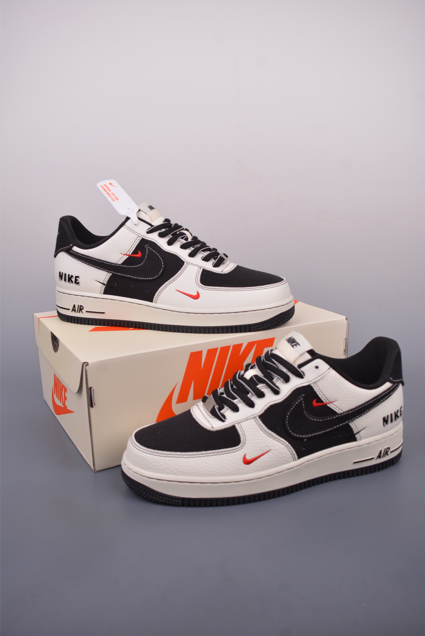 Nike Air Force 1 Low 灰白黑 SC9207-537