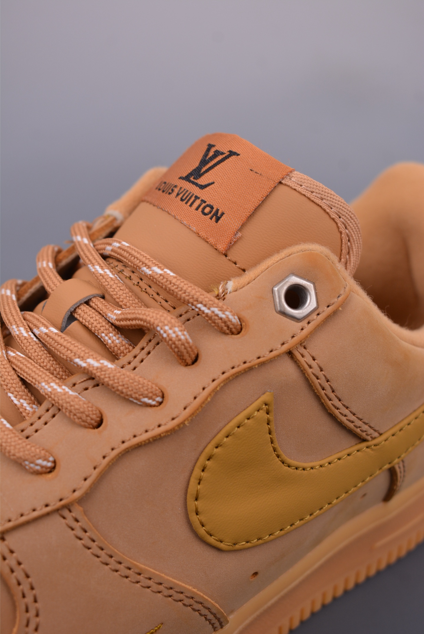 Nike Air Force 1 Low Louis Vuitton Wheat Sneakers - Classic Design 8 i1748469605025 8020 0 6