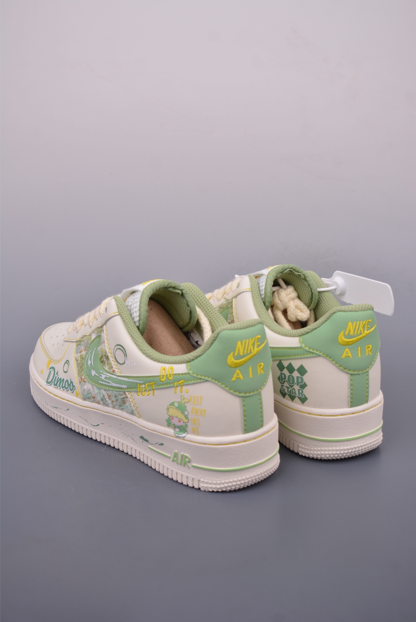 [Air Force Series]NikeAirForce1Low Bubble MartOriginal last and original ca