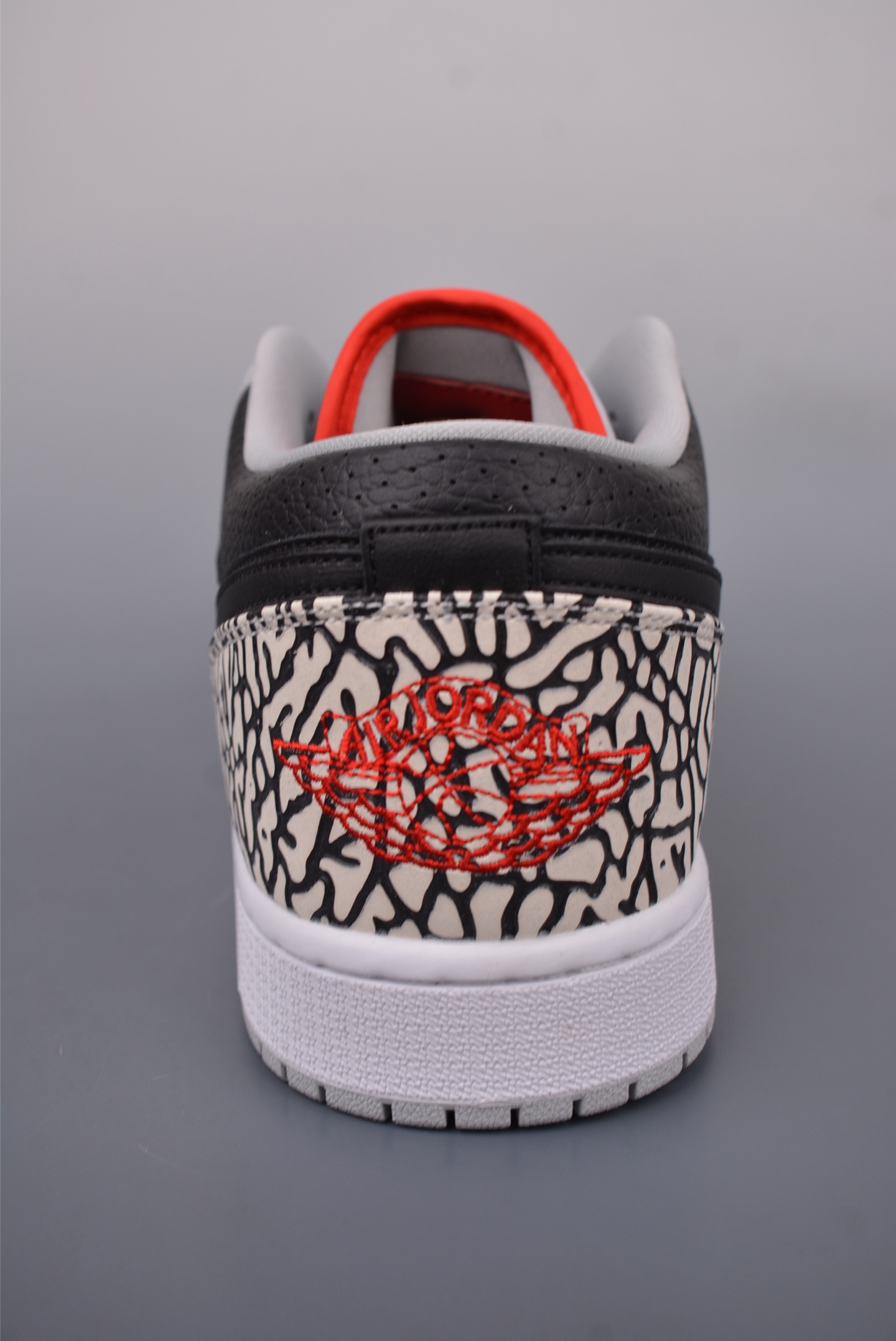 Air Jordan 1 Low 黑灰爆裂纹 AJ1乔1低帮休闲板鞋  338145-062