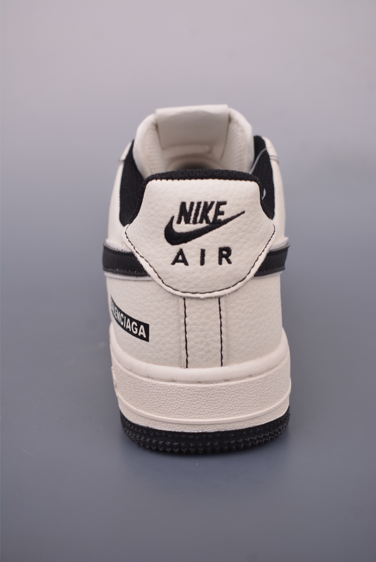 Nike Air Force 1 Low Balenciaga Cream White Black Unisex Sneakers 4 i1748666983046 9307 0 3