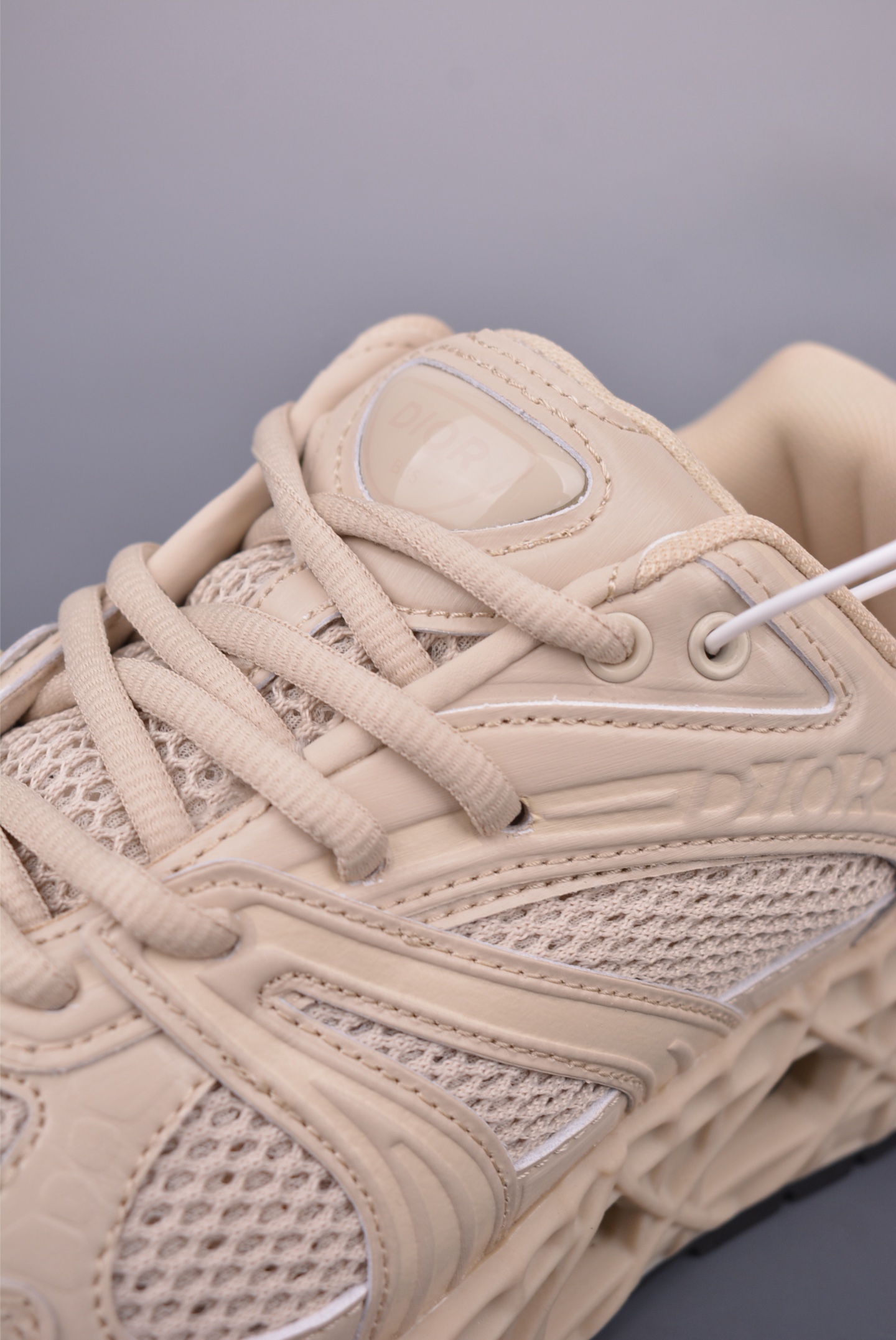 Dior B35 NXT Sneakers, 3D Printed Hollow Outsole, Mesh, Beige, Size 35-45 7 i1748672103854 2791 0 6