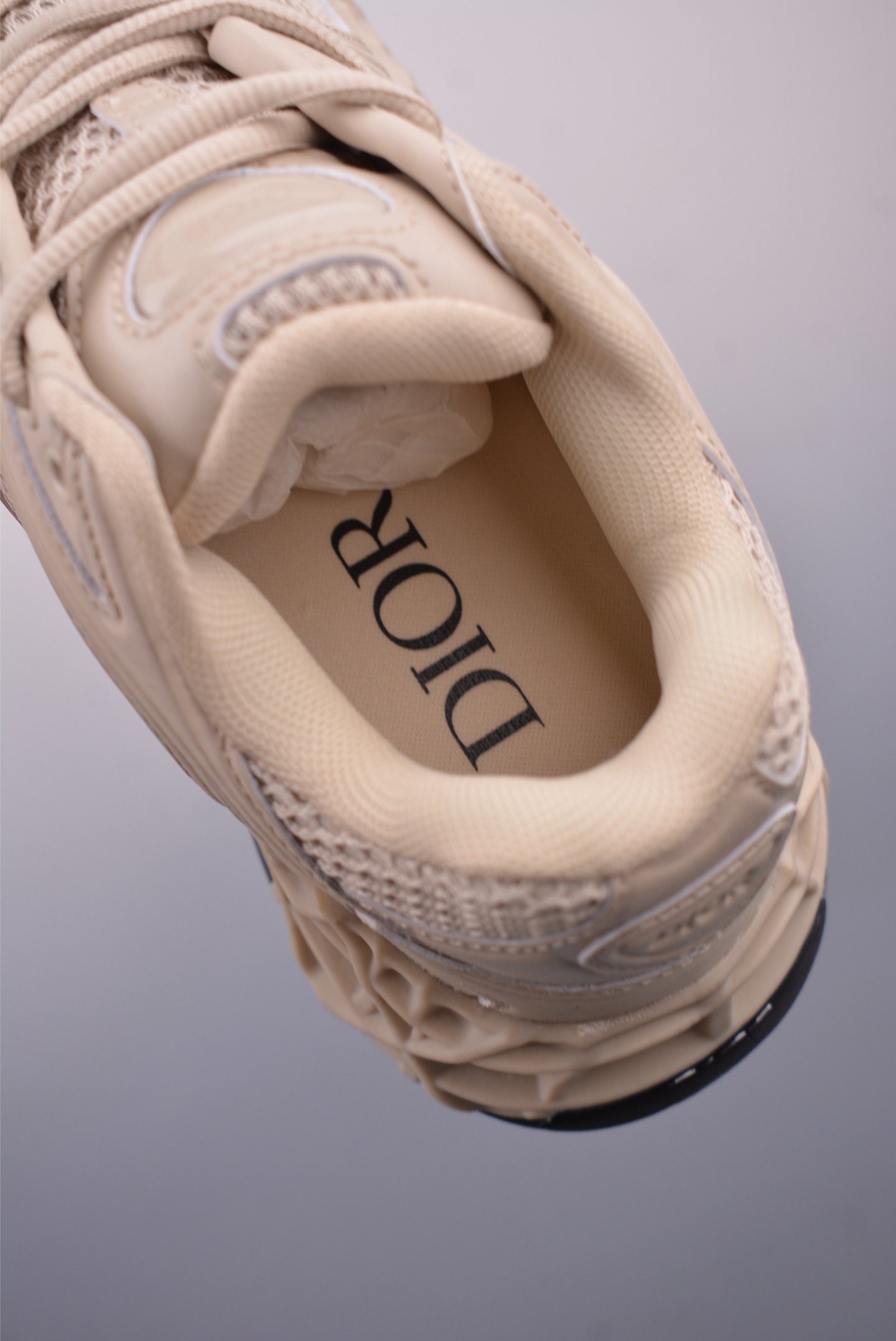 Dior B35 NXT Sneakers, 3D Printed Hollow Outsole, Mesh, Beige, Size 35-45 9 i1748672108309 2105 0 8