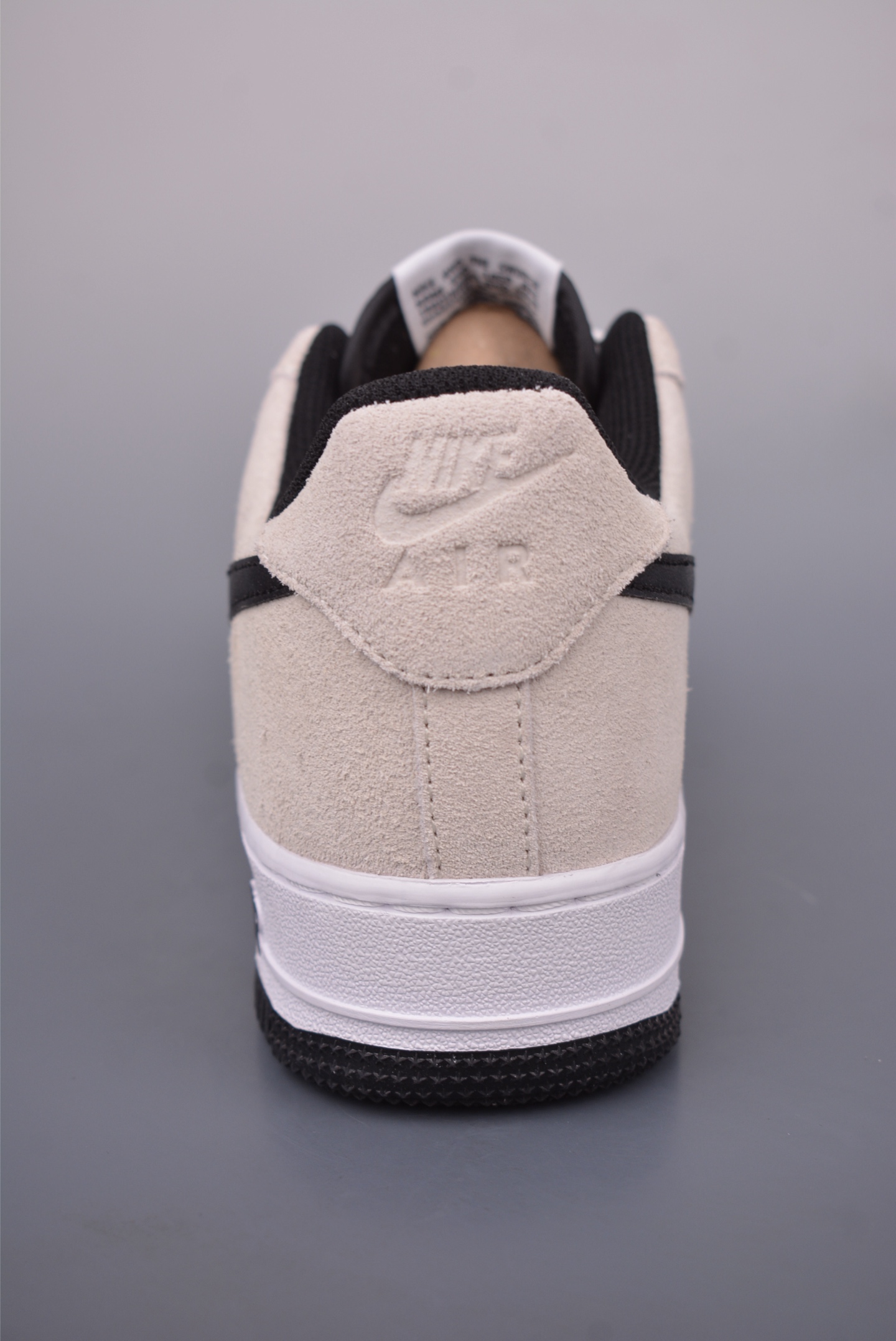 Nike Air Force 1 Low White Black Shoes, Breathable Honeycomb Insole 5 i1748978713143 3526 0 3