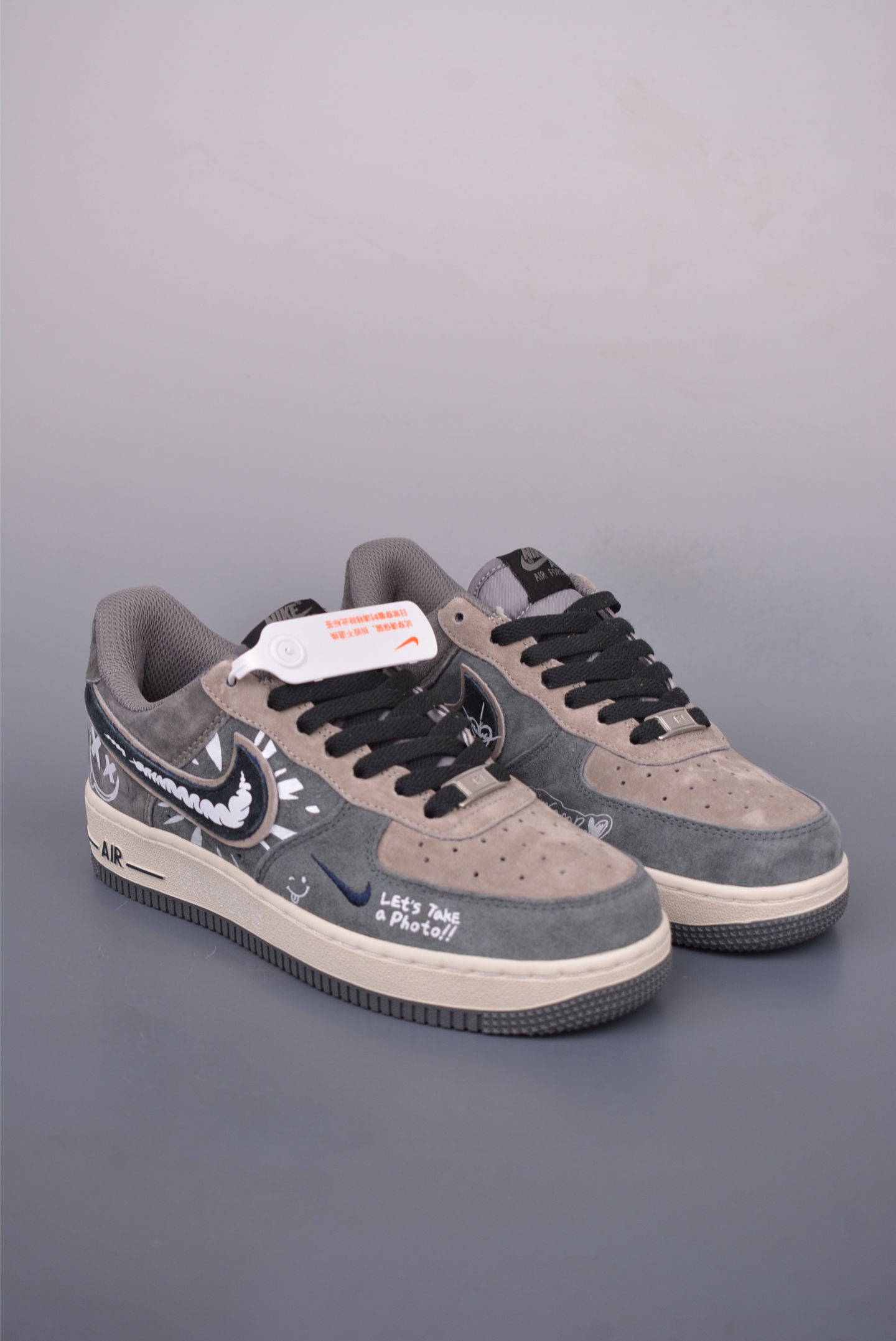 Nike Air Force 1 Low Grey Face Prince Sneakers - Original Edition 2 i1748978755064 3736 0 0
