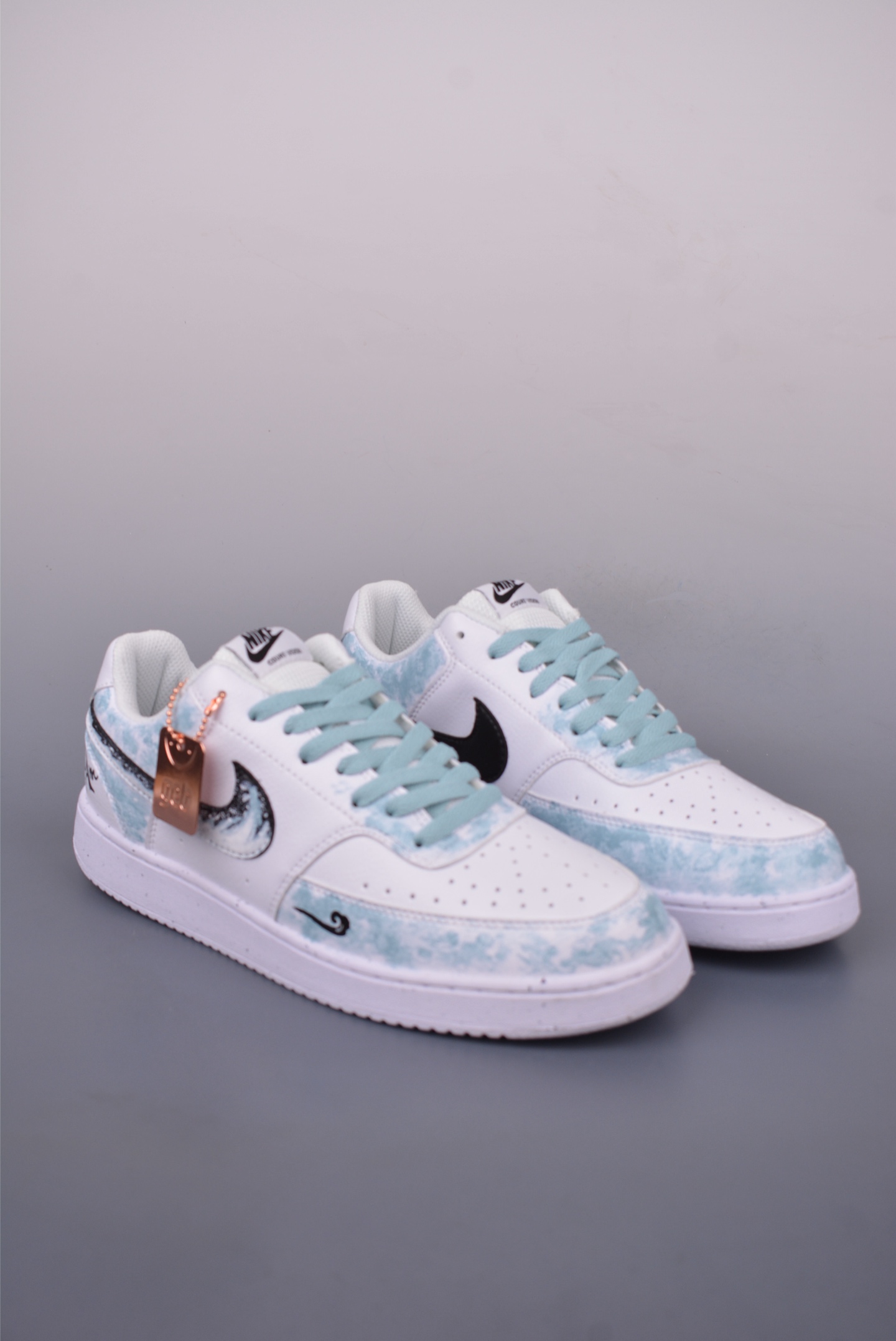 Nike Court Vision Low Hand-Painted Graffiti Sneakers - Versatile & Breathable 2 i1748979341160 5988 0 0