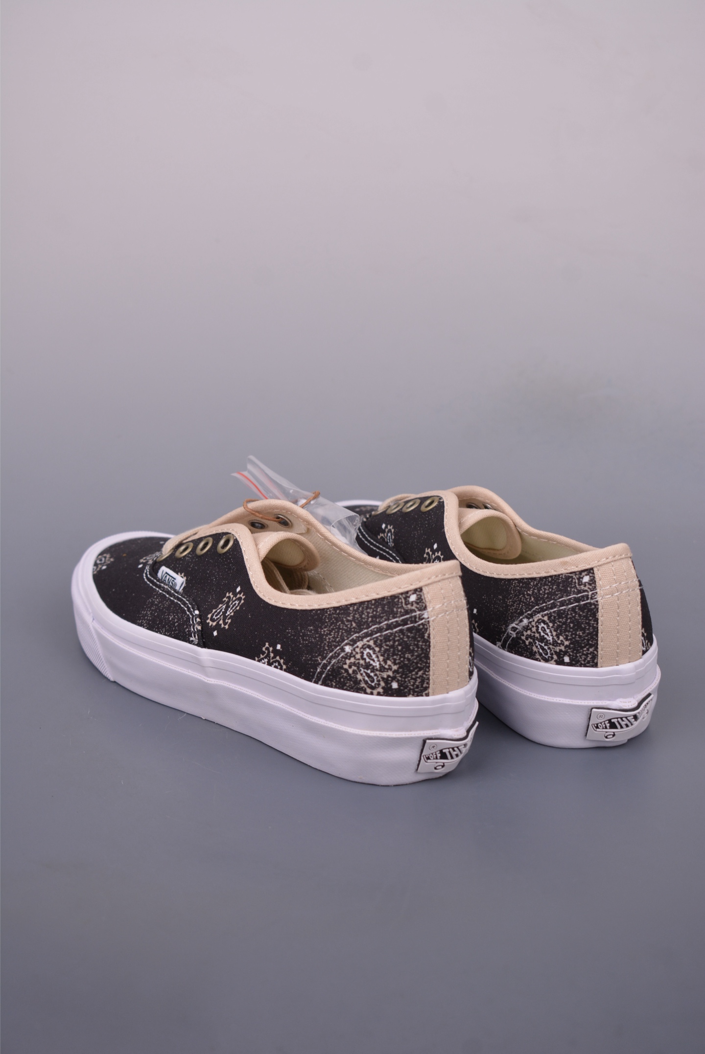 Vans Authentic 44 DX Paisley Canvas Sneakers - Black/White, Unisex Sizes 3 i1748979664771 1552 0 1