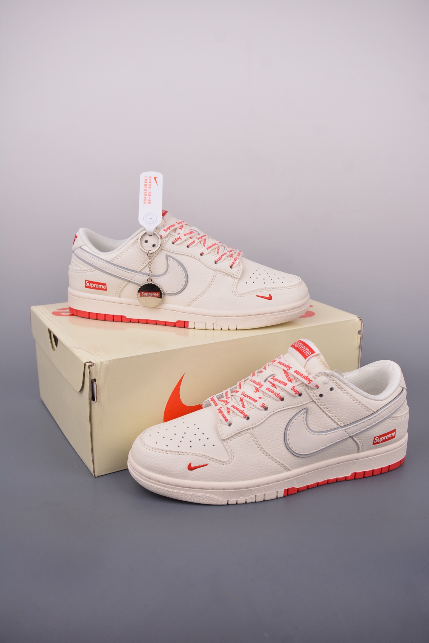 Nike SB Dunk Low Supreme Collab Cream/Red, Premium Quality & Comfort 6 i1748980529003 3450 0 4