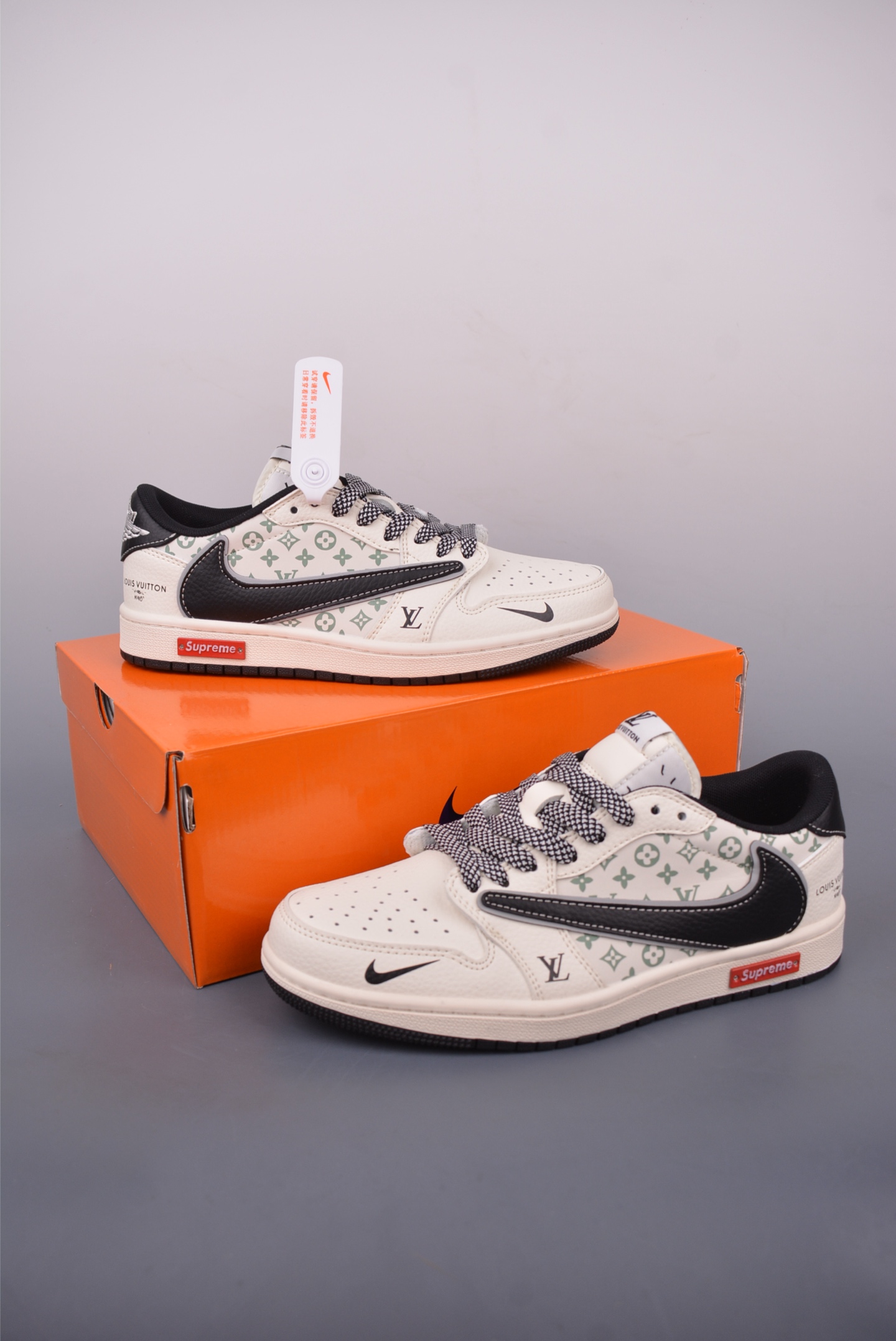 Fragment x Travis Scott x Louis Vuitton Air Jordan 1 Low Sneakers 6 i1748980754778 6268 0 4