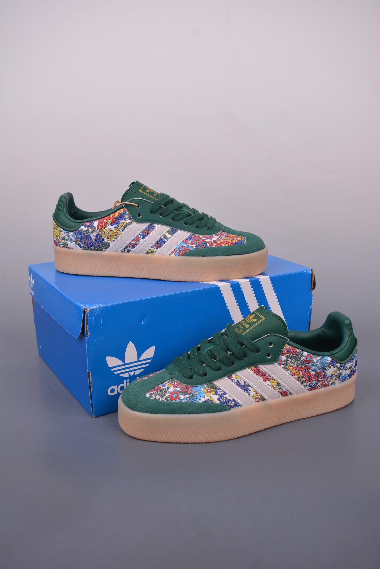 Adidas Samba Valentine's Day Floral Thick Sole Casual Skateboarding Shoes 5 i1749164376809 7705 0 4