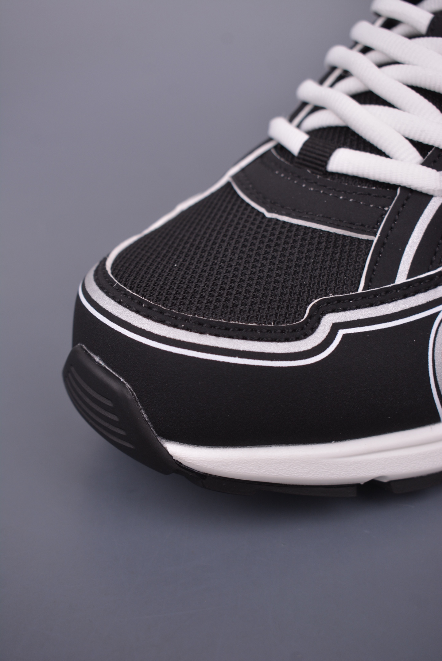 Dior x Stone Island B30 Series Black Mesh and Technical Fabric Sneakers 7 i1749167301045 7390 0 5