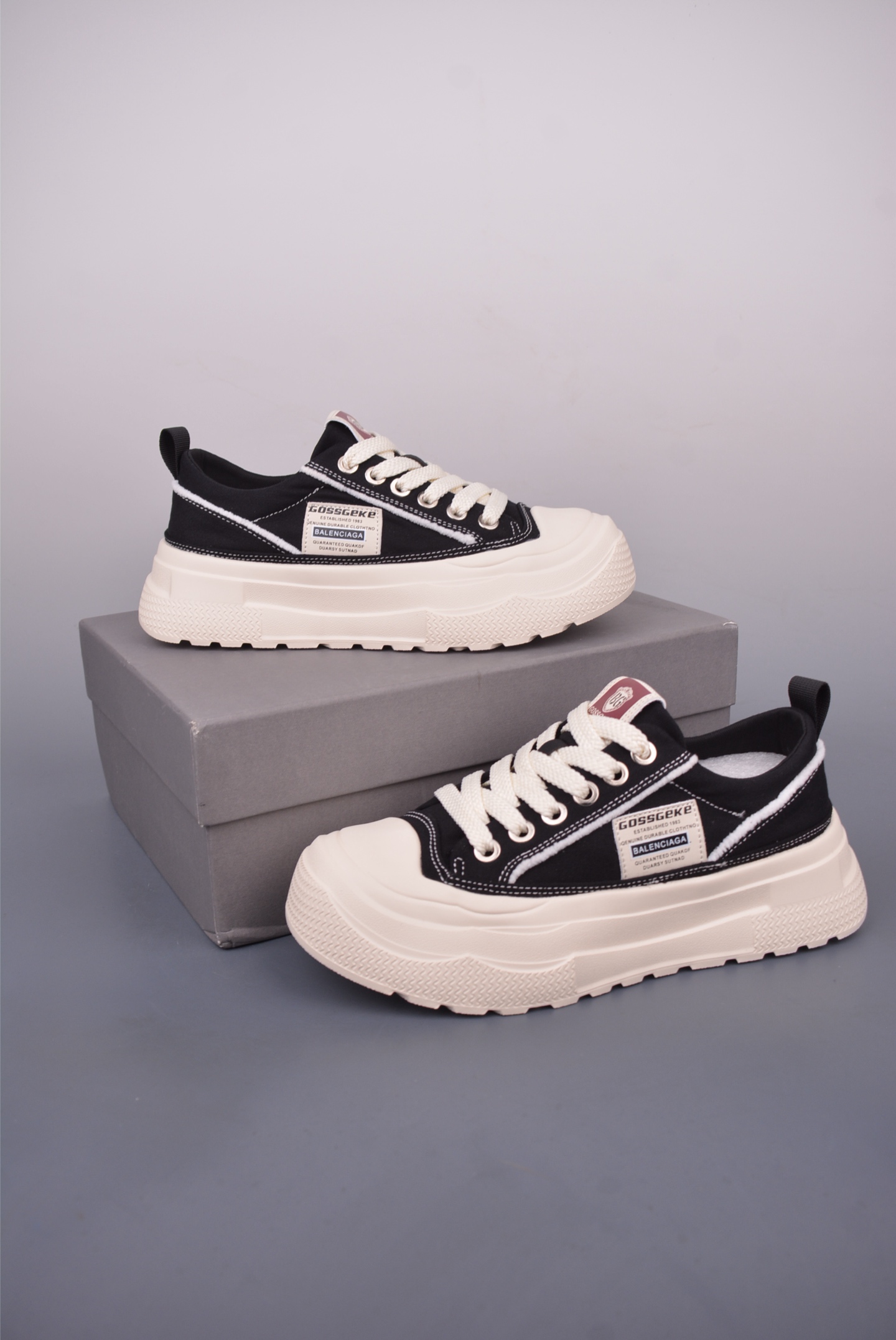 Balenciaga 23ss Rose Pink/Black Low-Top Sneakers - Stylish & Comfortable 2 i1749167627079 3751 0 4
