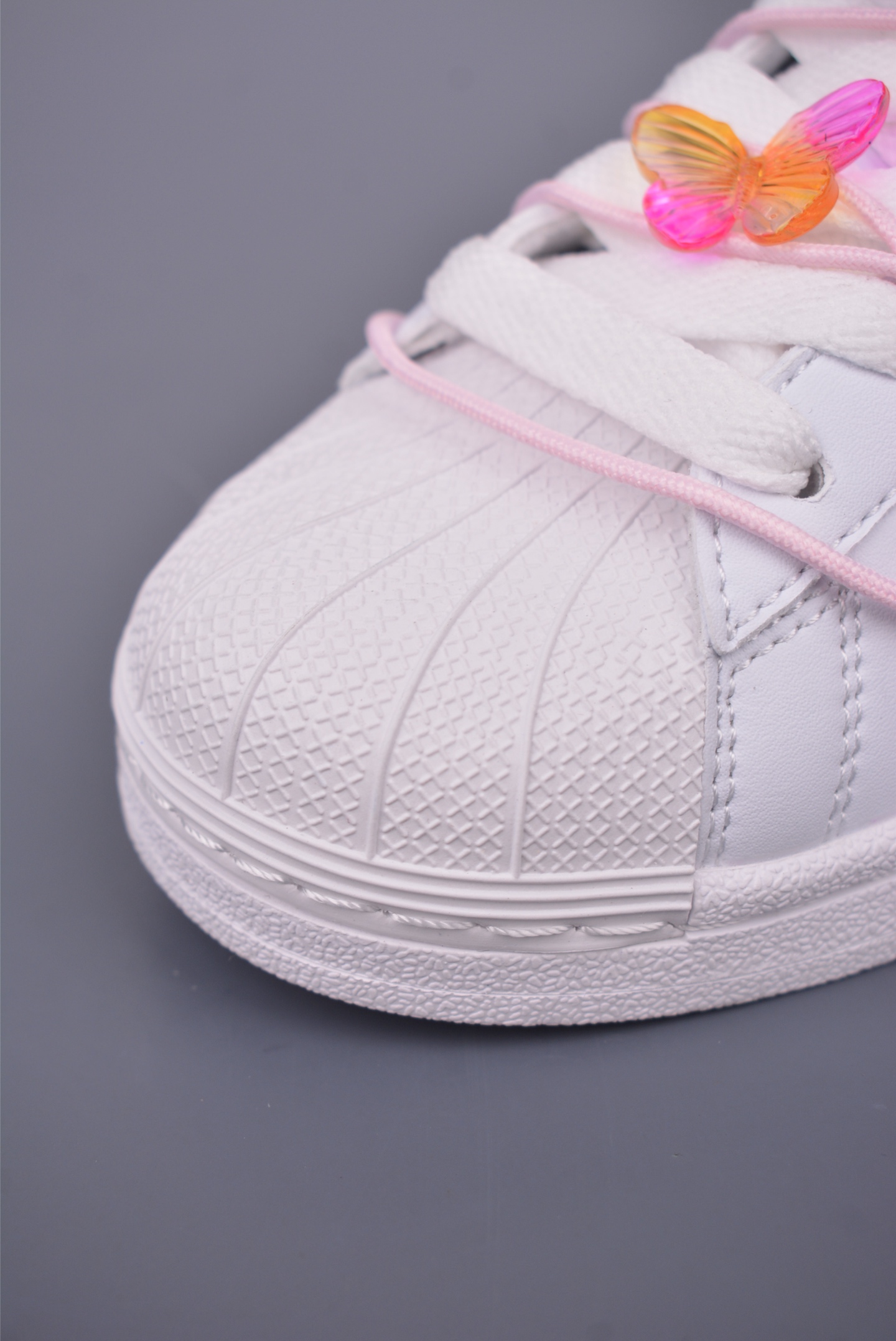 Adidas Originals Superstar White Leather Sneakers with Floral Accents 6 i1749247065469 9924 0 5