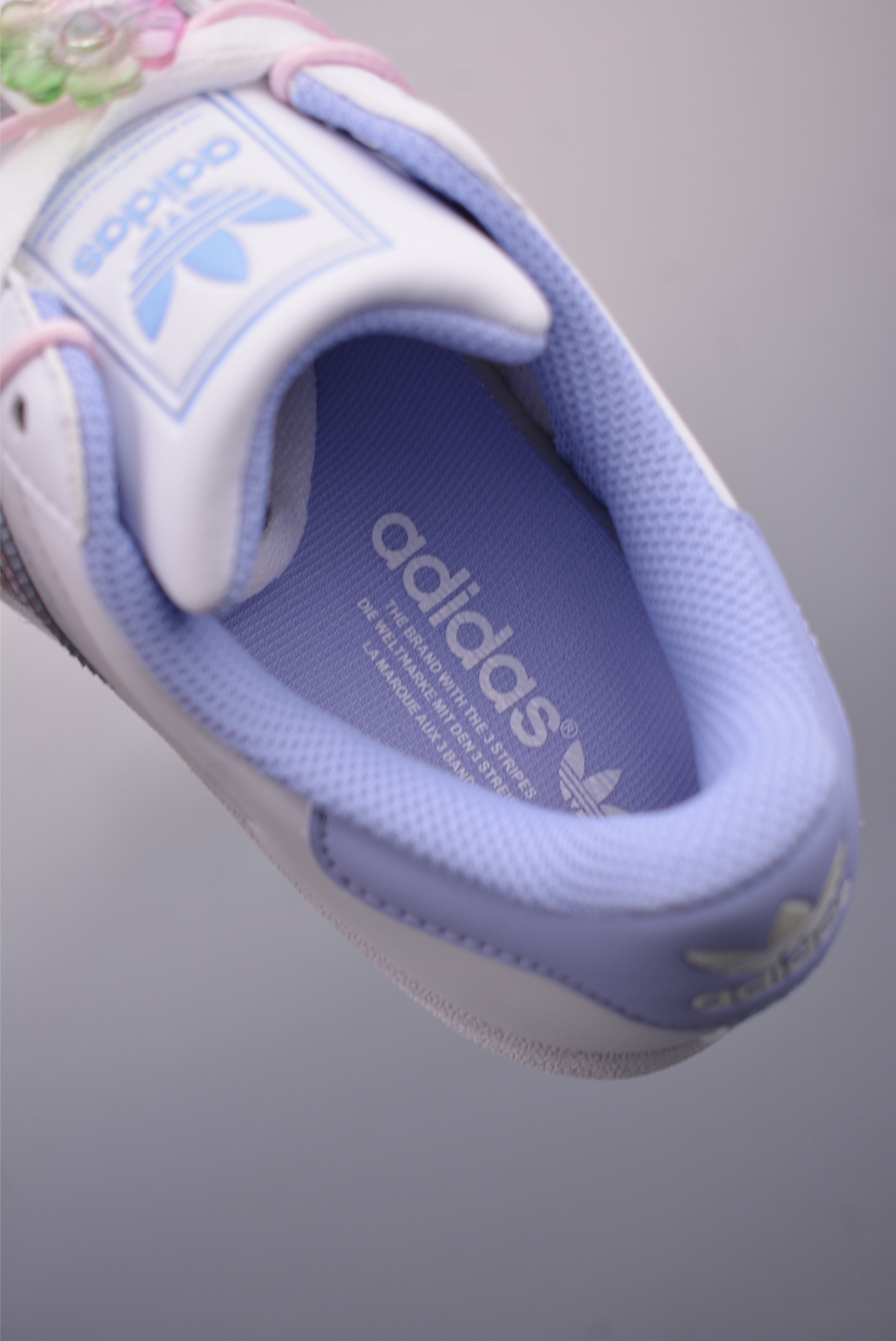 Adidas Originals Superstar White Leather Sneakers with Floral Accents 9 i1749247066559 4480 0 8