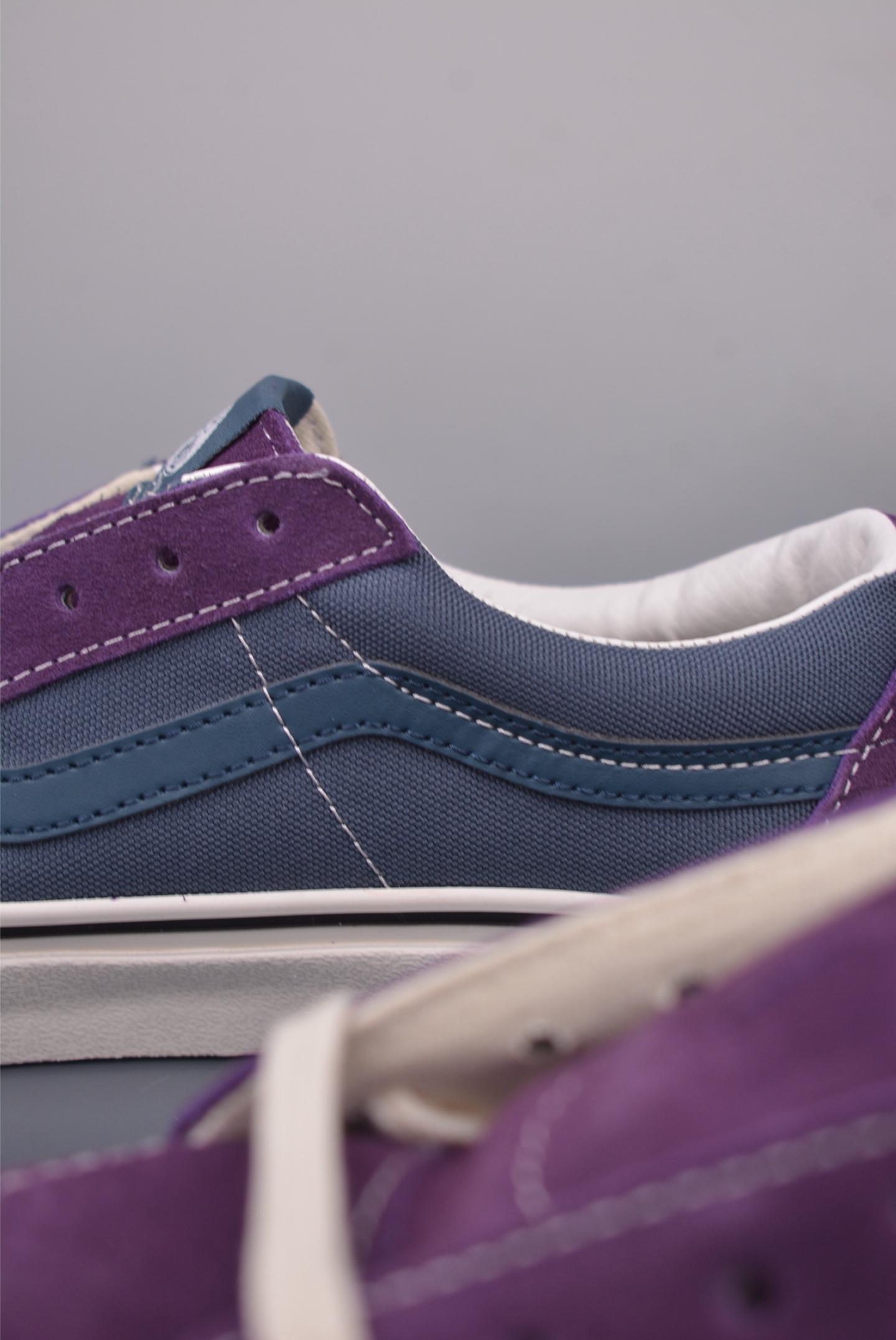 Vans SK8-Low Blue Purple Splicing Low-Top Canvas Shoes - New Generation 9 i1749250283029 9131 0 7