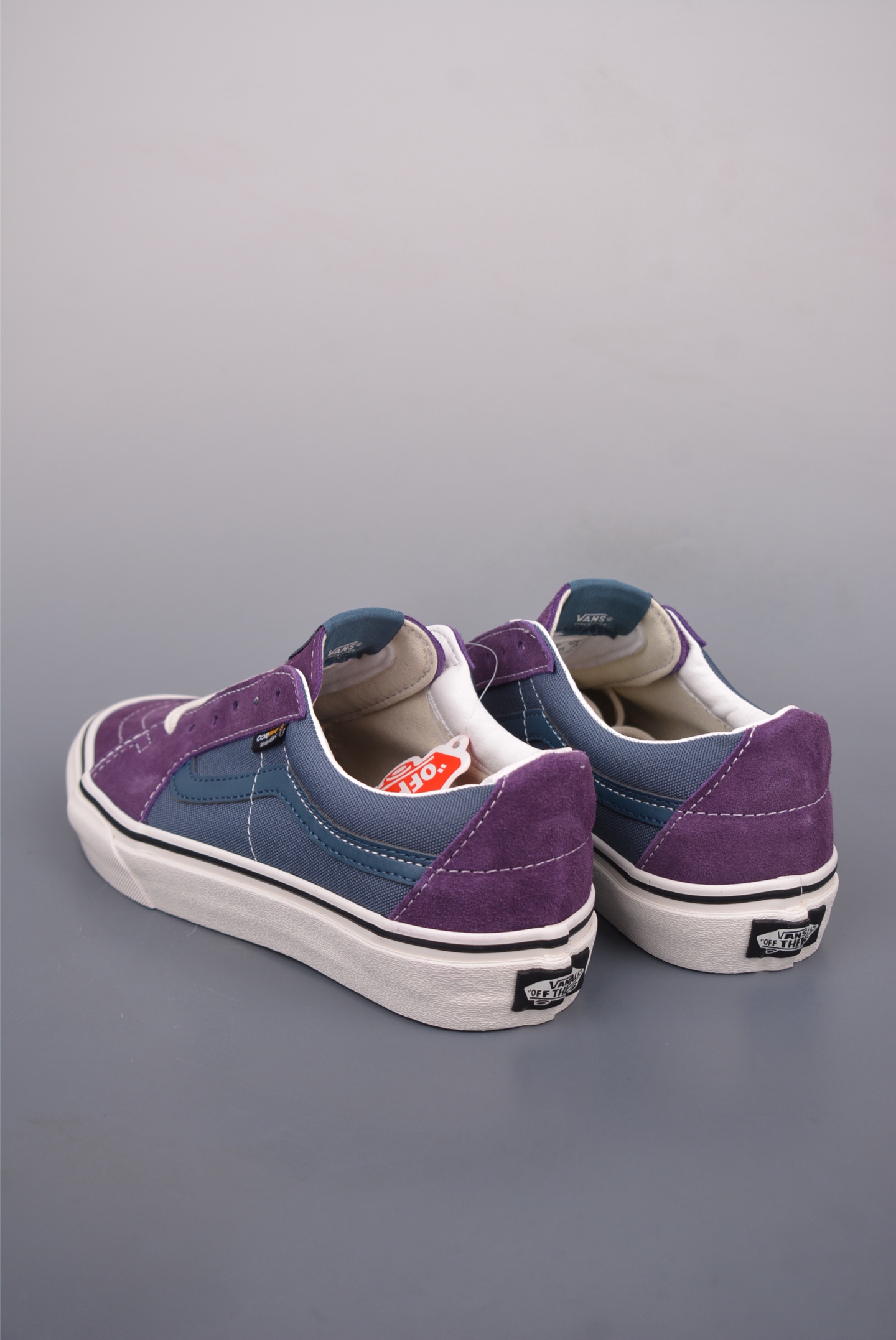 Vans SK8-Low Blue Purple Splicing Low-Top Canvas Shoes - New Generation 3 i1749250283080 5100 0 1