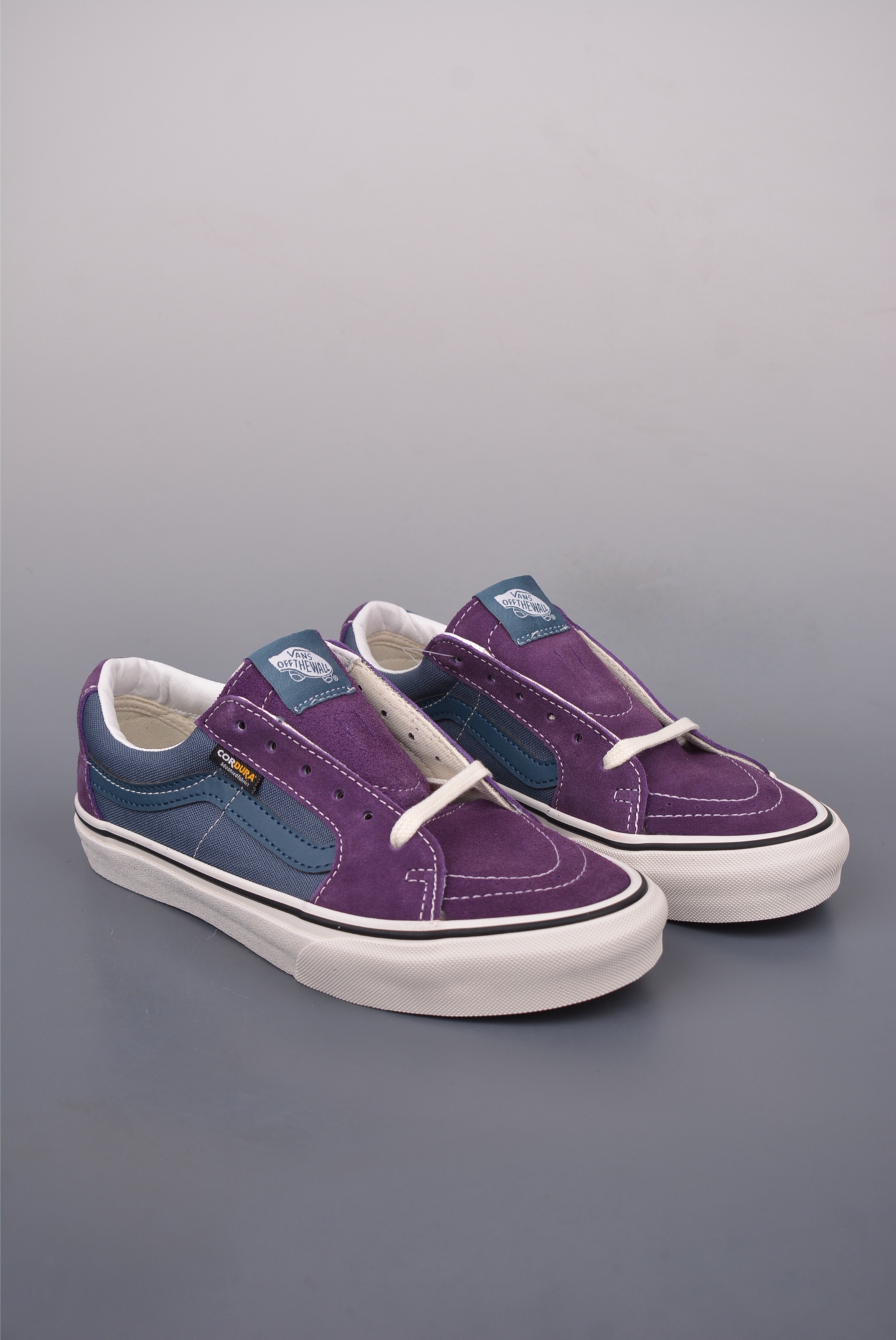 Vans SK8-Low Blue Purple Splicing Low-Top Canvas Shoes - New Generation 2 i1749250283098 9829 0 0