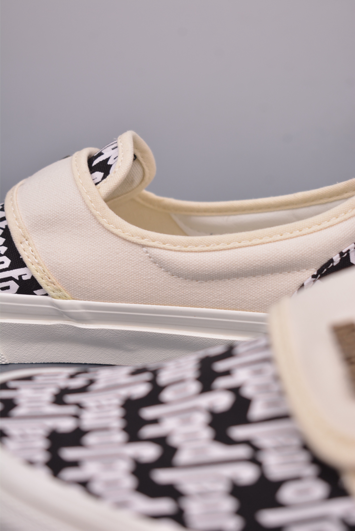 Fear of God x Vans Slip-On 47 V DX Black & White Canvas Sneakers 9 i1749250336665 1505 0 7