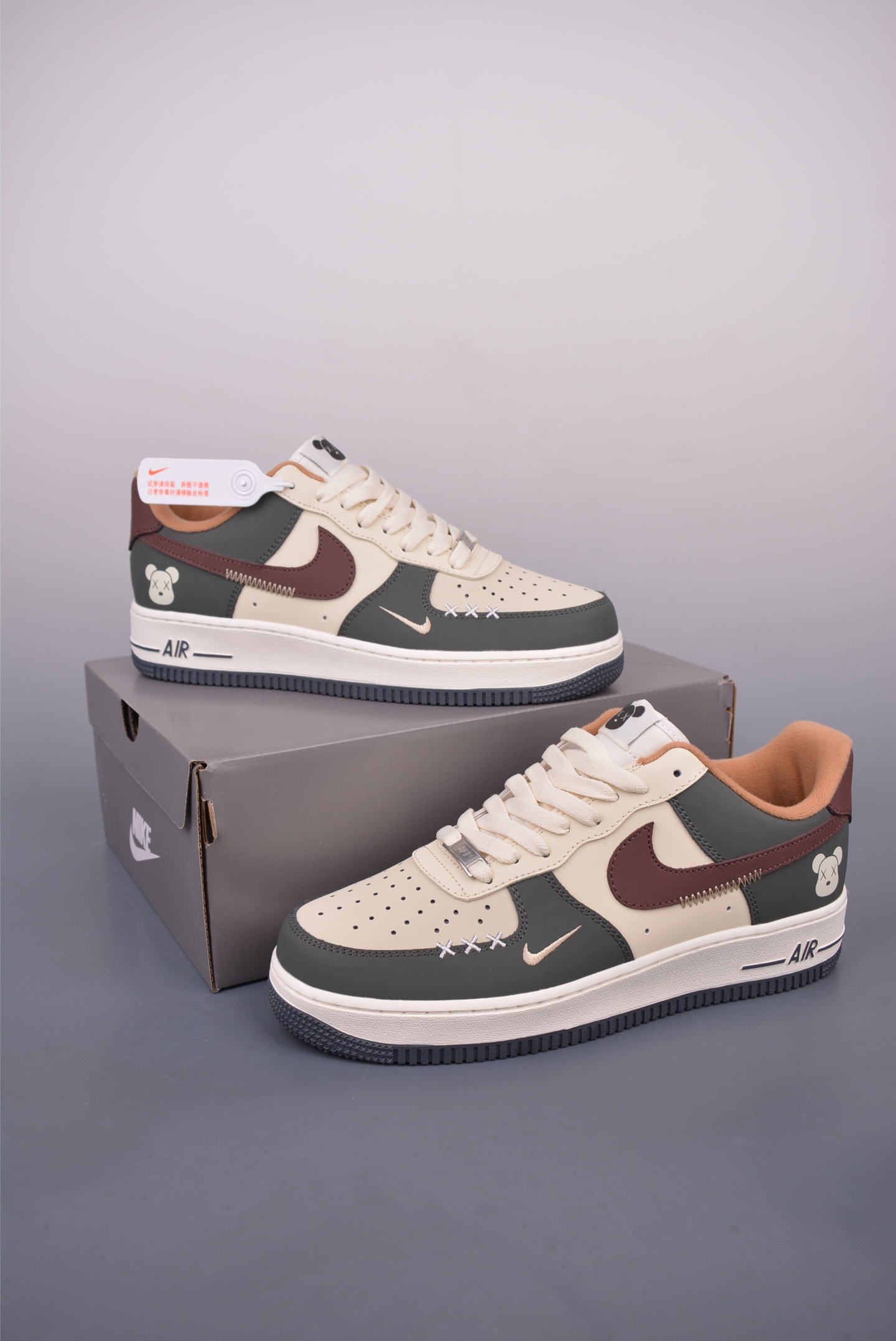 Nike Air Force 1 Low 'Violence Bear' Custom Sneakers - Limited Edition 6 i1749250650976 7844 0 4