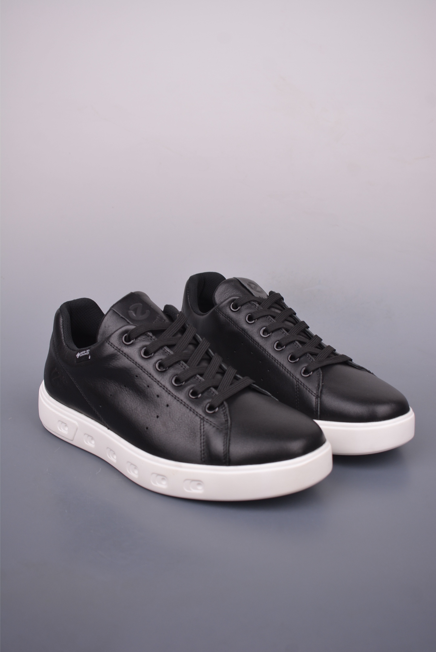 ECCO Men's BIOM C 25th Anniversary Leather Sneakers - Black, Lightweight, Flexible 2 i1749251045282 1643 0 0