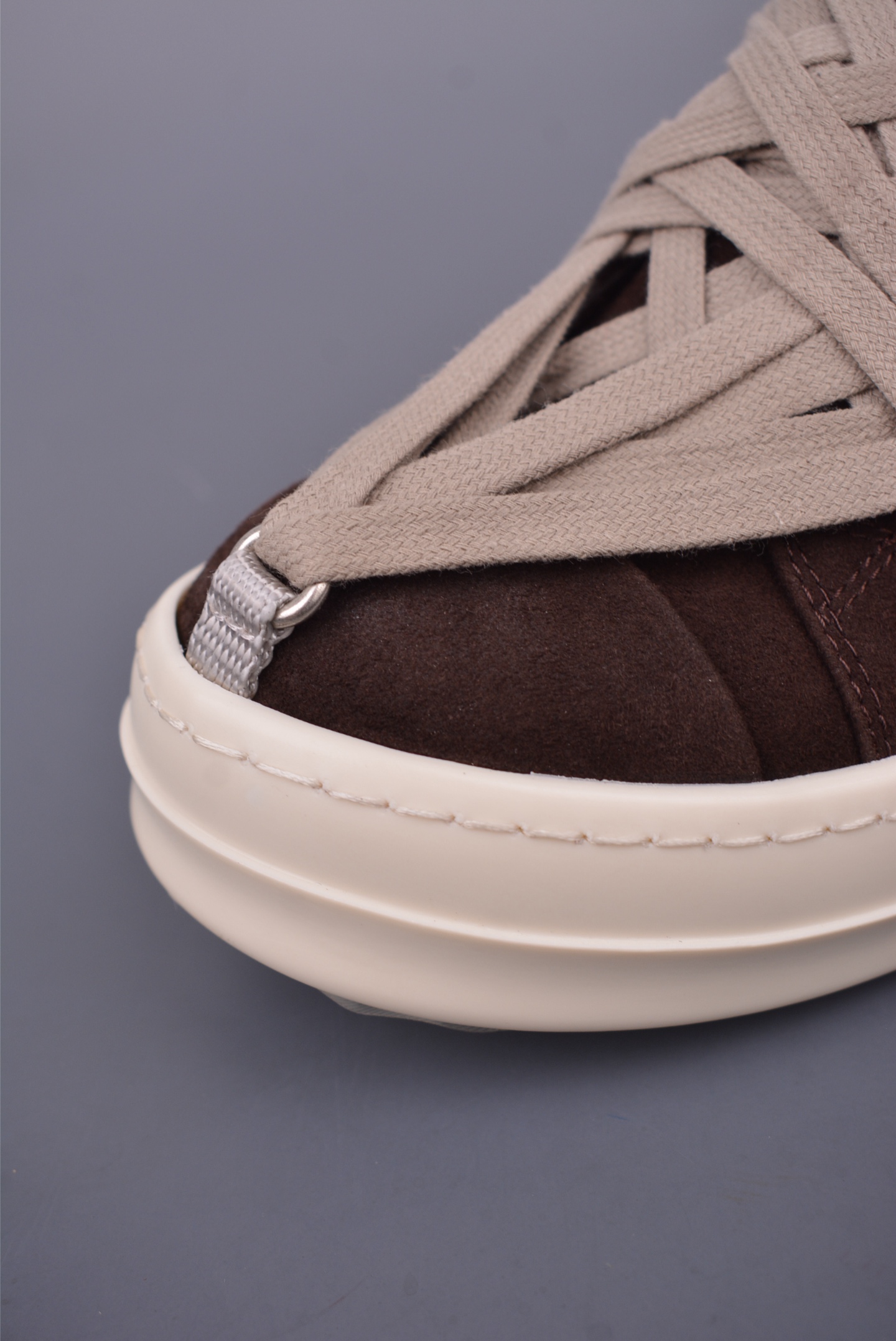 Rick Owens RO Mega Laced Low-Top Sneakers - Premium Leather, Unique Design 6 i1749251283666 3455 0 5