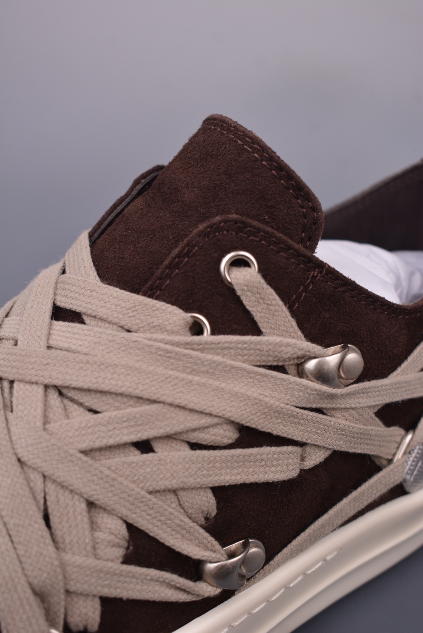 Rick Owens RO Mega Laced Low-Top Sneakers - Premium Leather, Unique Design 7 i1749251287232 5087 0 6