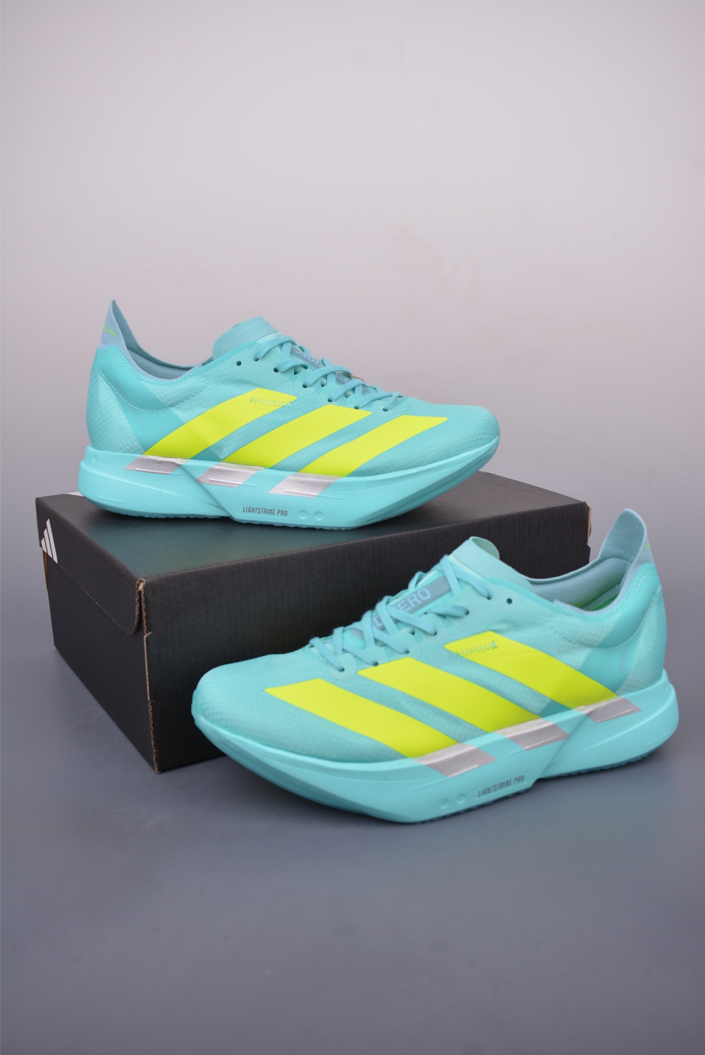 Adidas Adizero Pro Evo 4 M 全掌碳板 阿迪超轻透气缓震跑鞋 JR1251