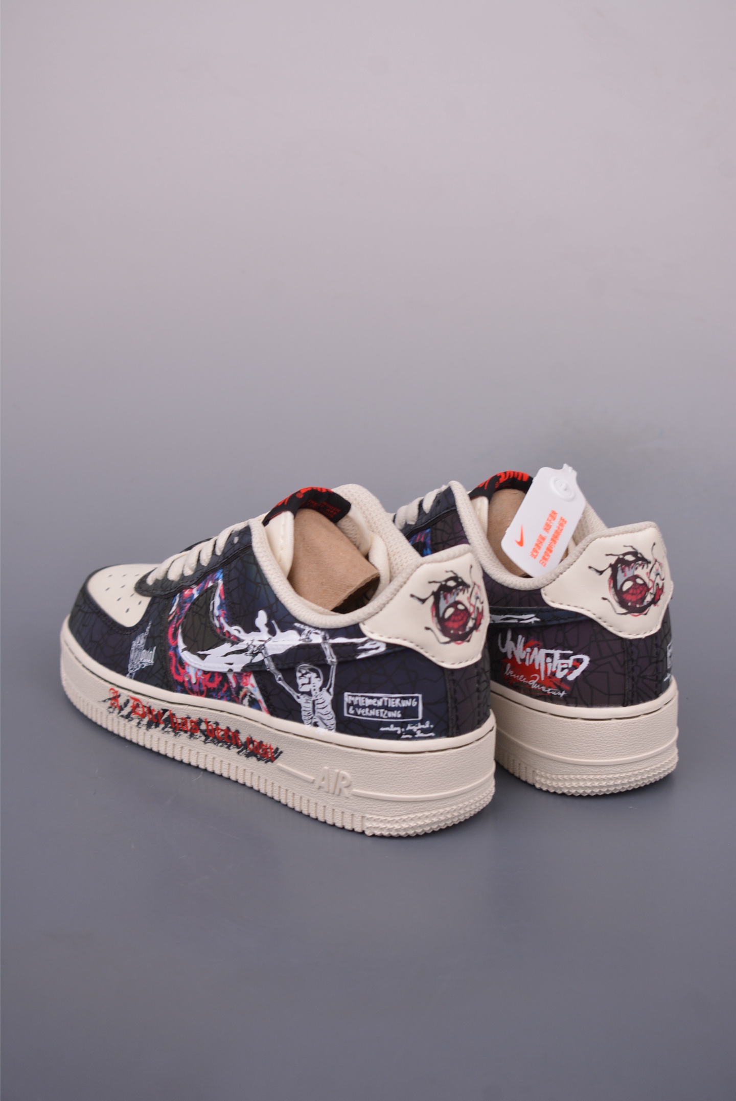 Nike Air Force 1 Low Graffiti Custom Sneakers - Premium Comfort & Style 3 i1749427155528 4769 0 1