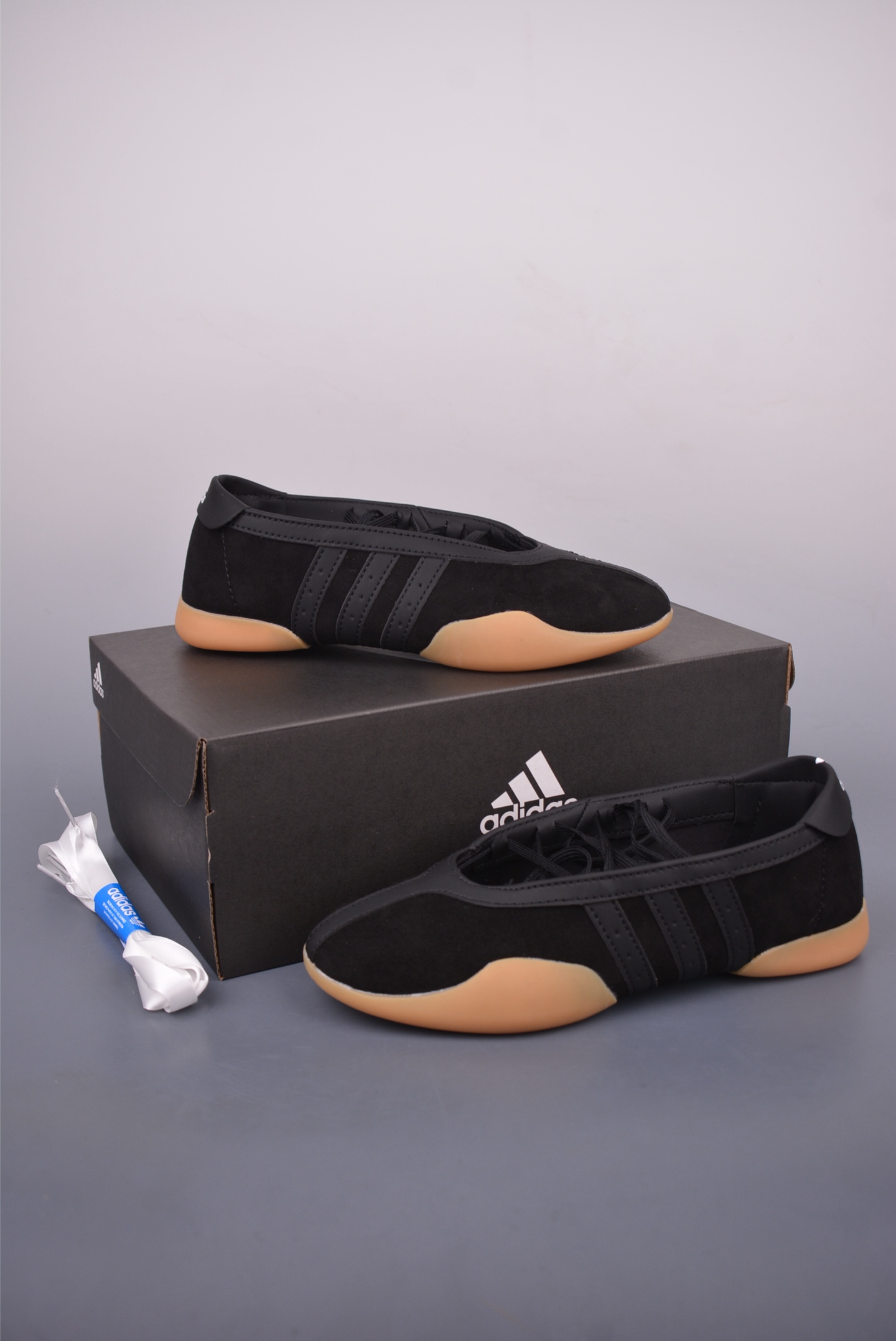 Adidas Taekwondo MEI W Ballet-Inspired Slip-On Sneakers - Black, Comfortable Fit 6 i1749459212500 4906 0 4
